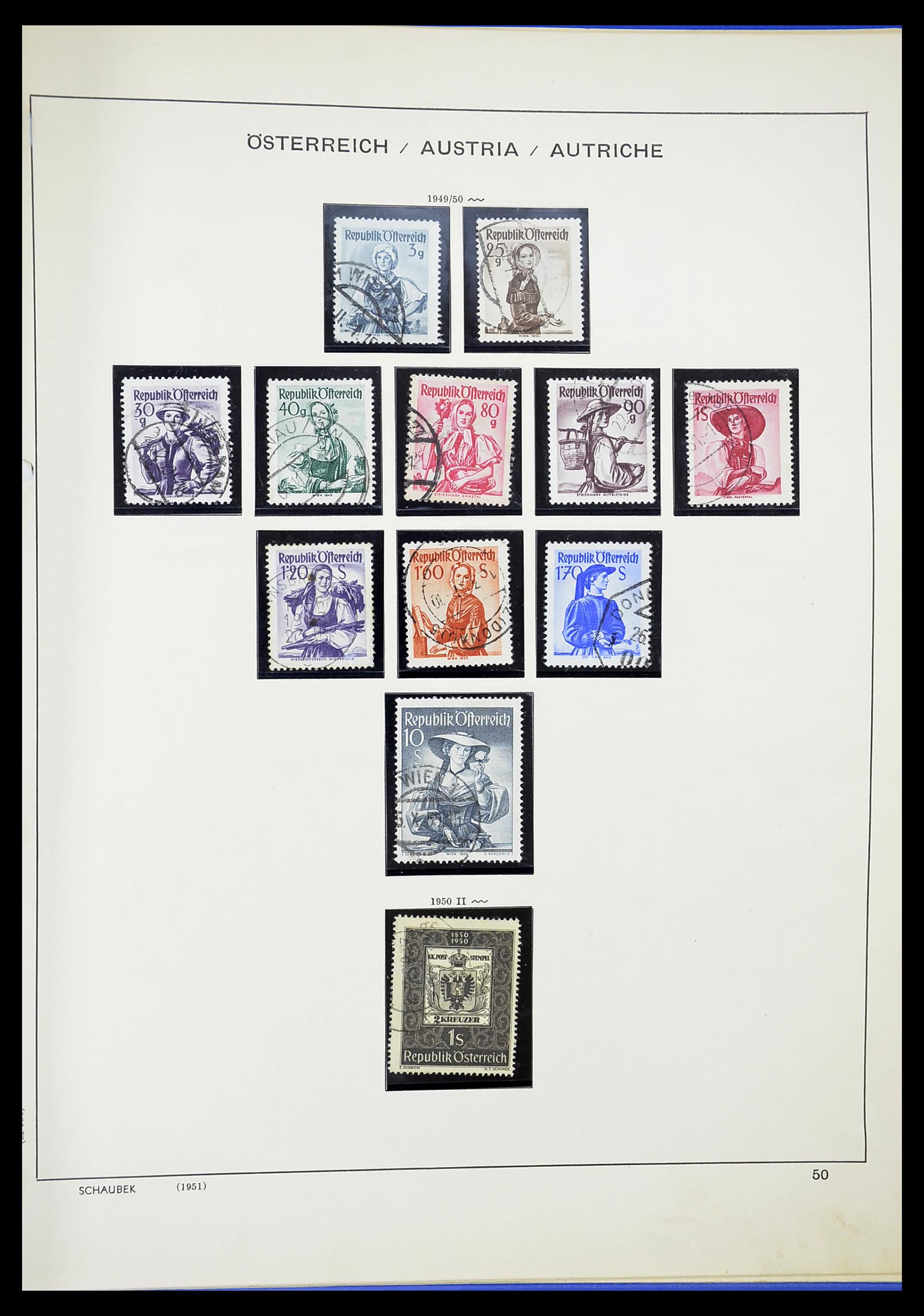 34625 065 - Postzegelverzameling 34625 Oostenrijk 1850-2015.