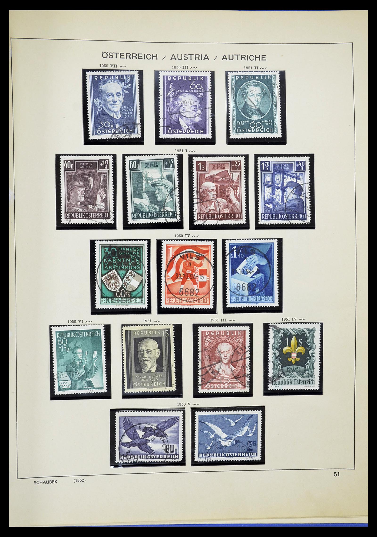 34625 066 - Postzegelverzameling 34625 Oostenrijk 1850-2015.