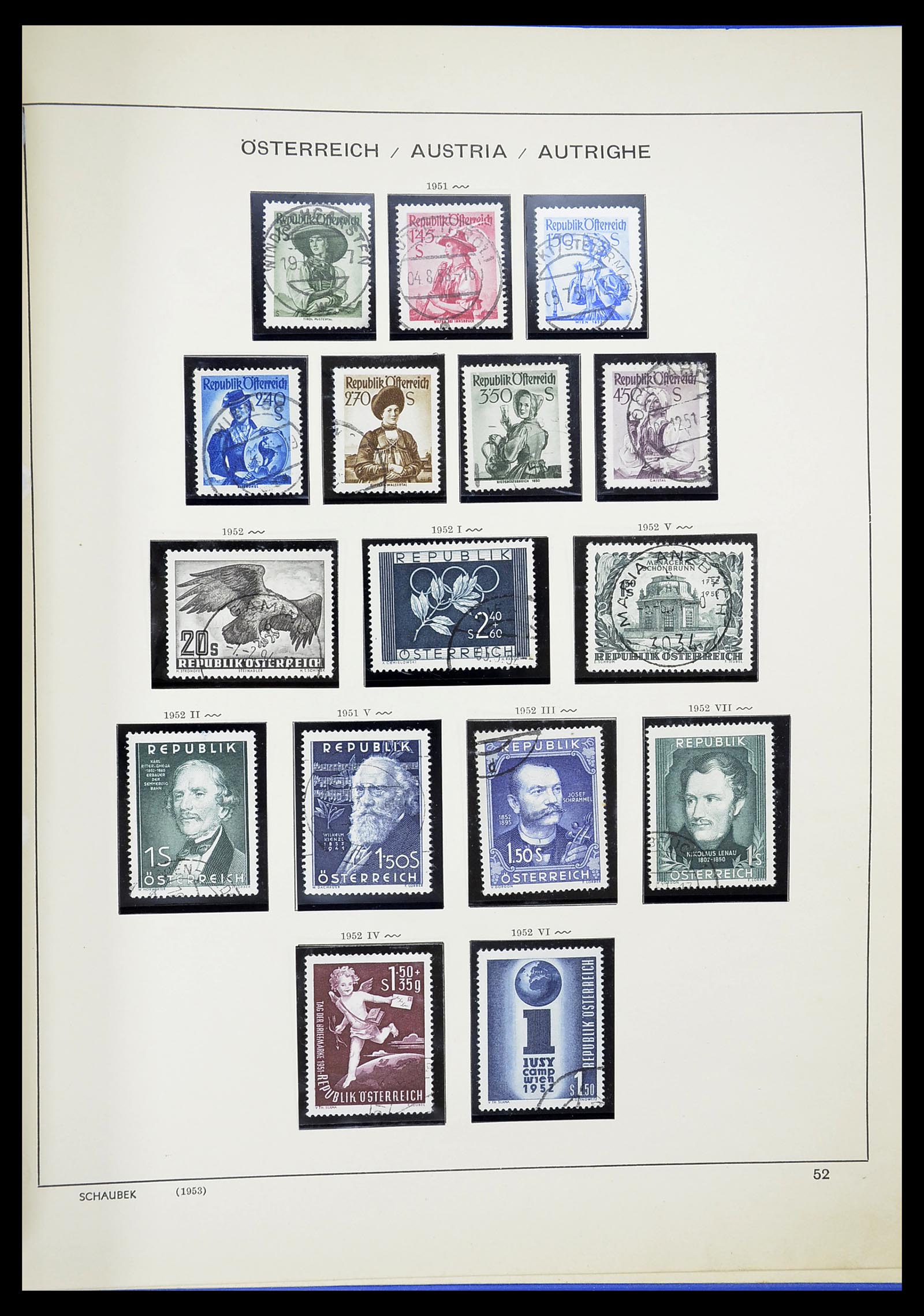 34625 067 - Stamp Collection 34625 Austria 1850-2015.