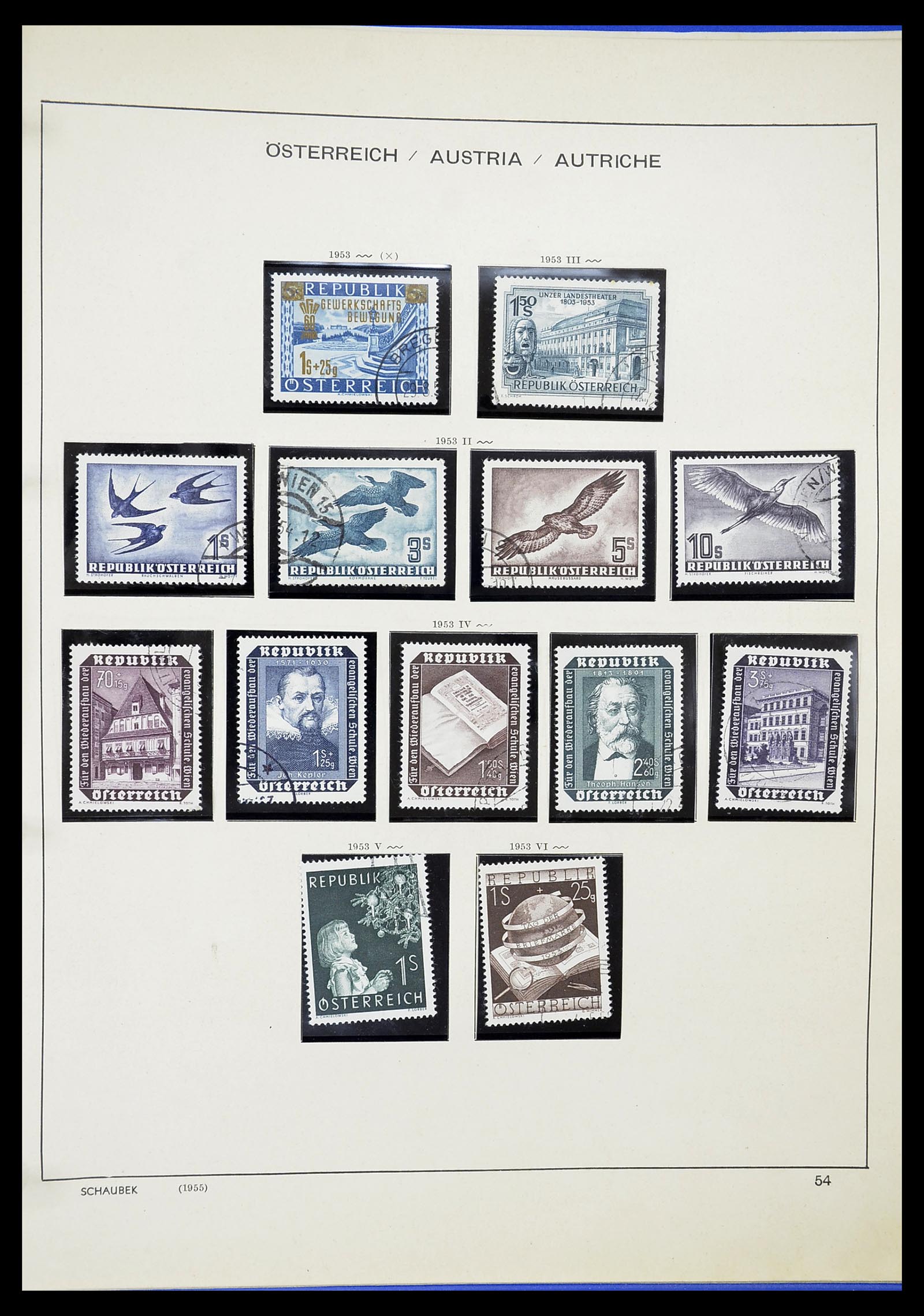 34625 069 - Stamp Collection 34625 Austria 1850-2015.