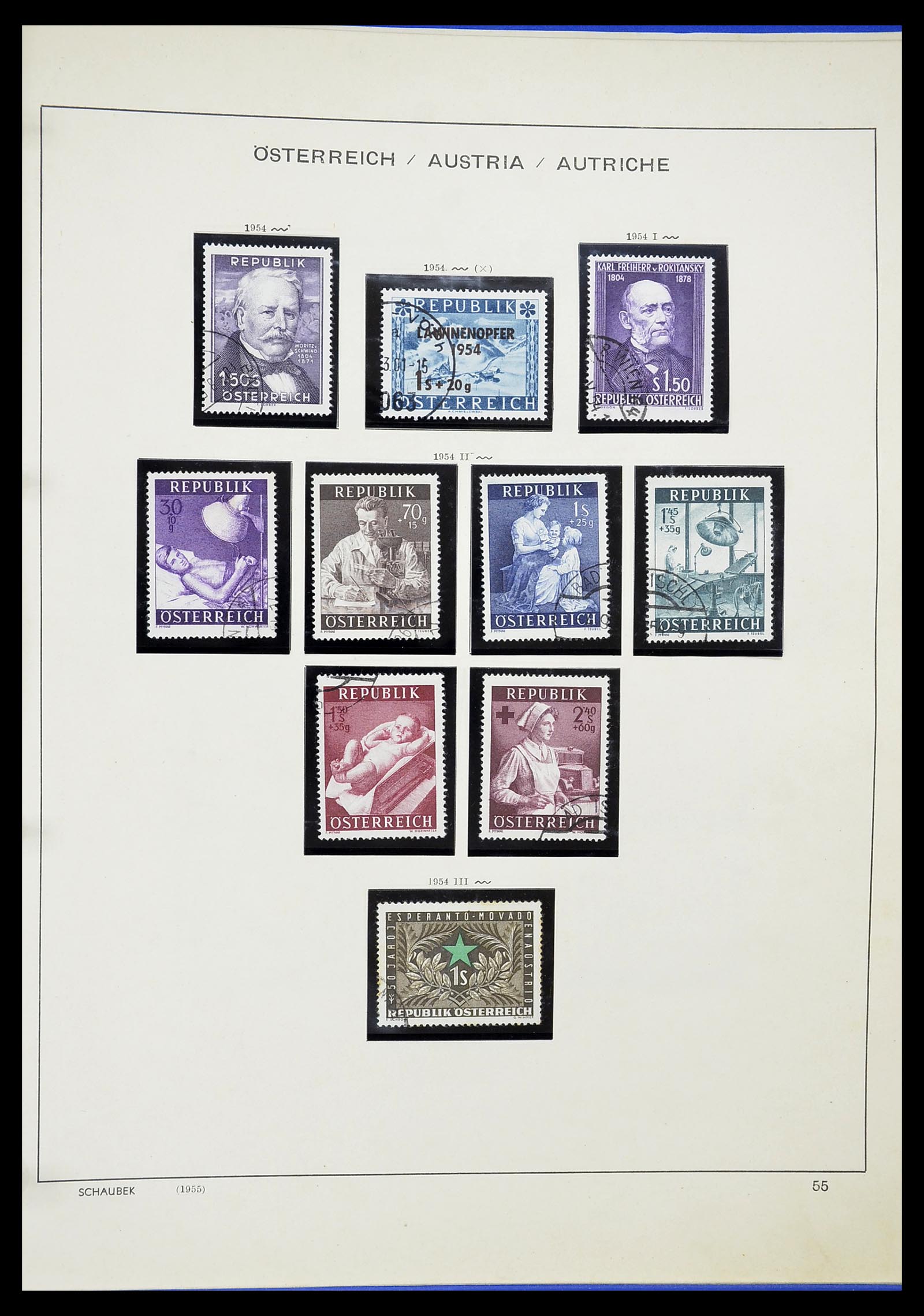 34625 070 - Stamp Collection 34625 Austria 1850-2015.