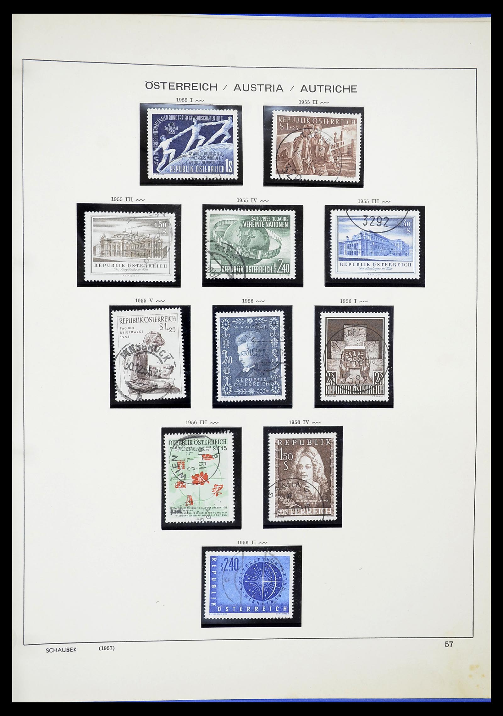 34625 072 - Stamp Collection 34625 Austria 1850-2015.