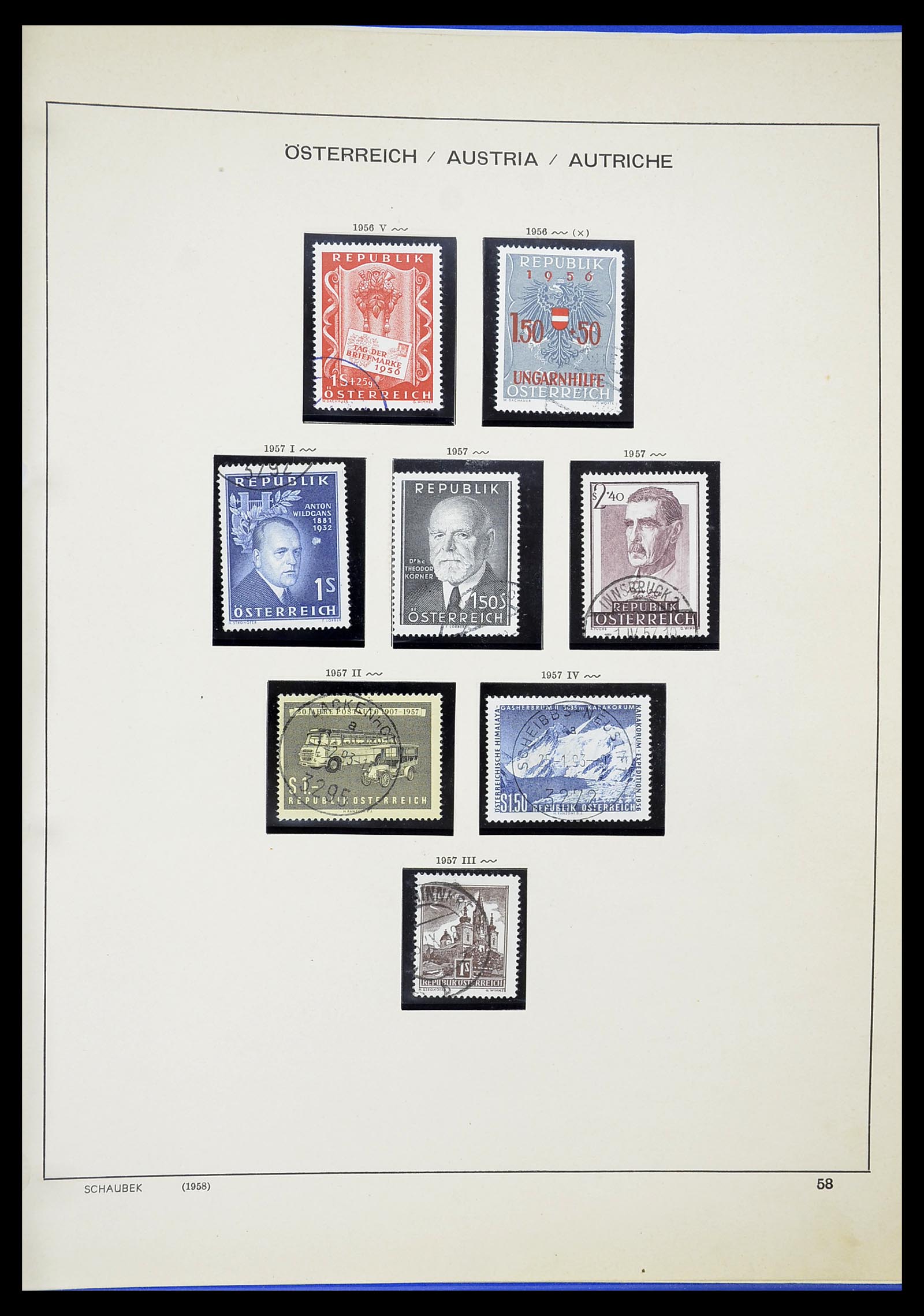 34625 073 - Stamp Collection 34625 Austria 1850-2015.
