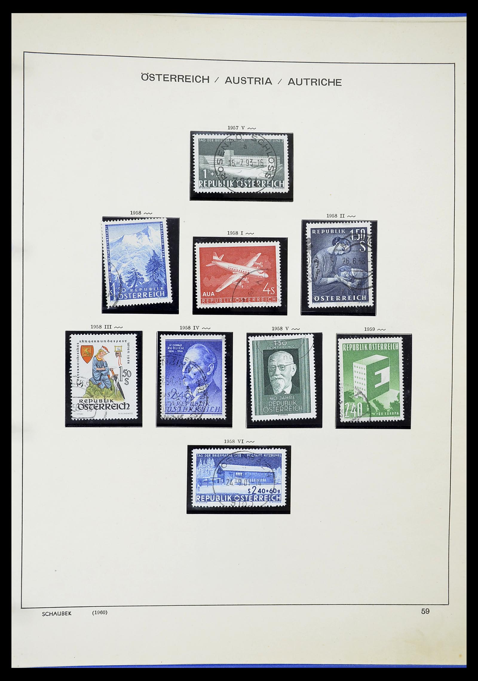 34625 074 - Stamp Collection 34625 Austria 1850-2015.