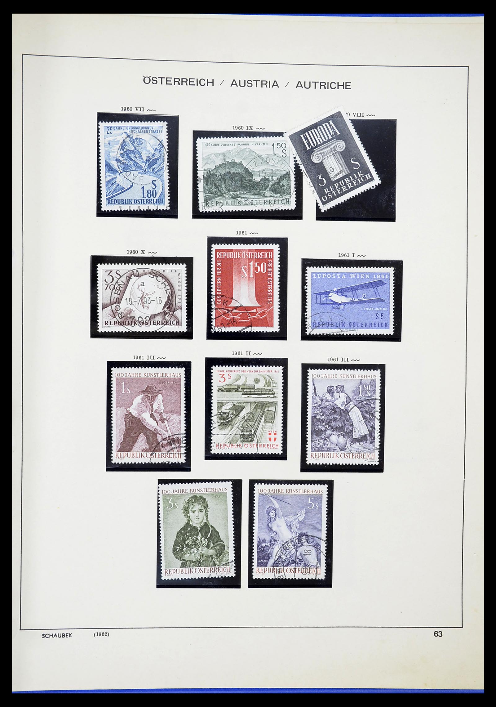 34625 079 - Stamp Collection 34625 Austria 1850-2015.