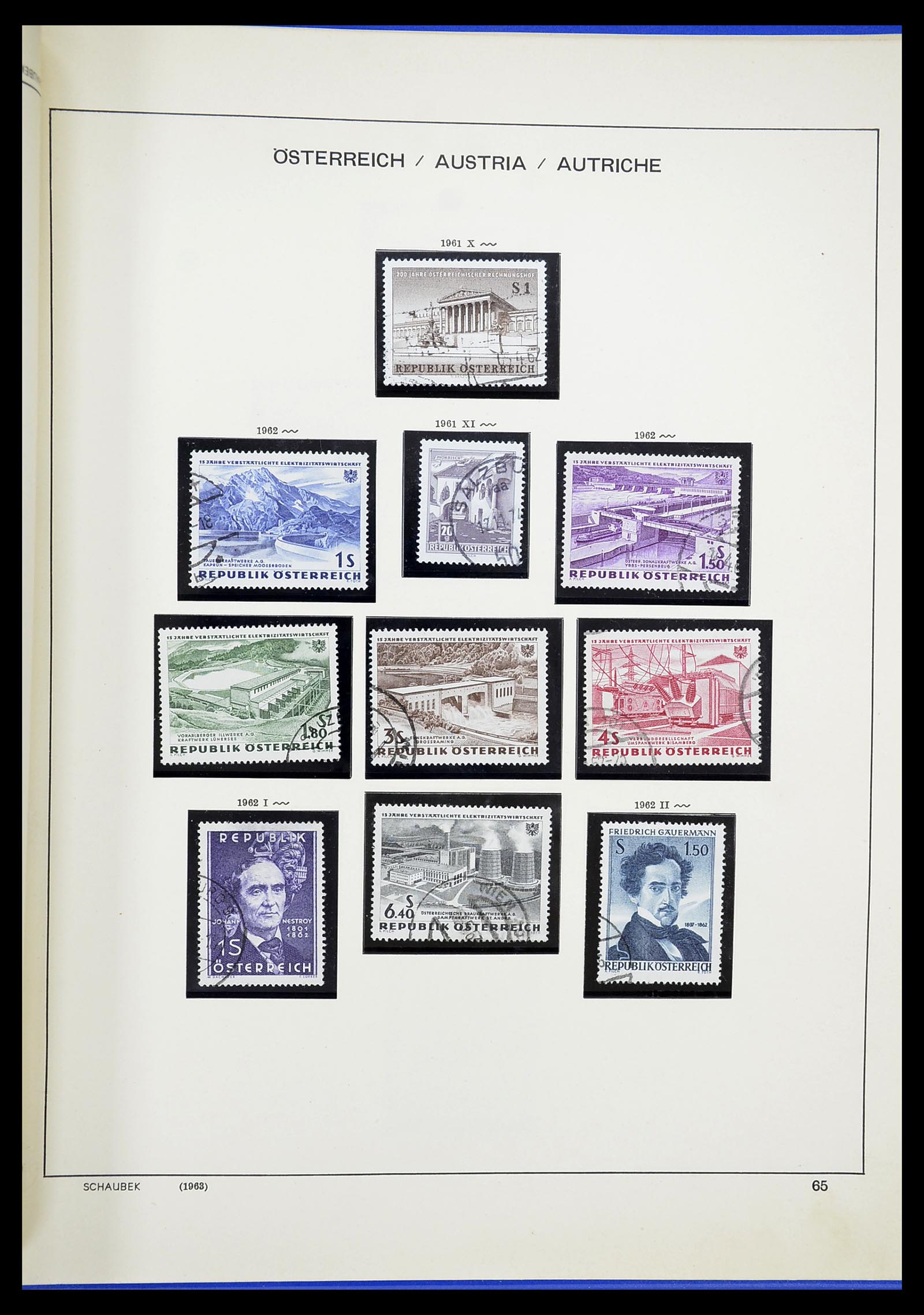 34625 081 - Stamp Collection 34625 Austria 1850-2015.
