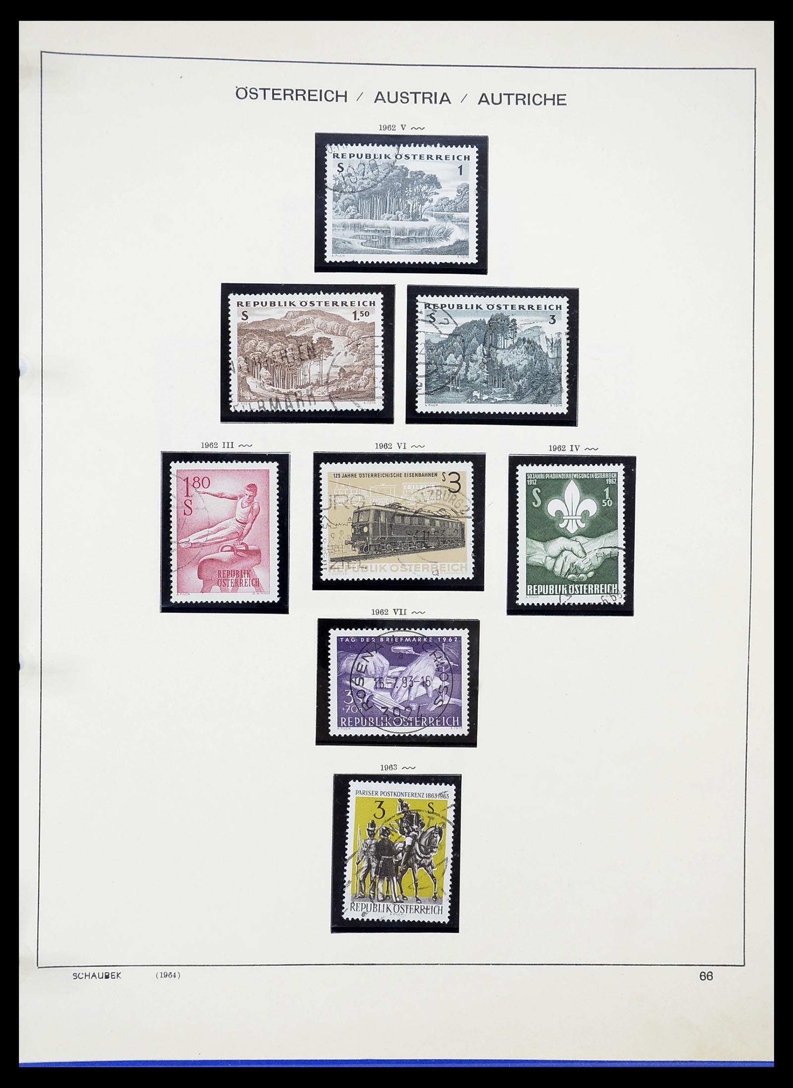 34625 082 - Stamp Collection 34625 Austria 1850-2015.