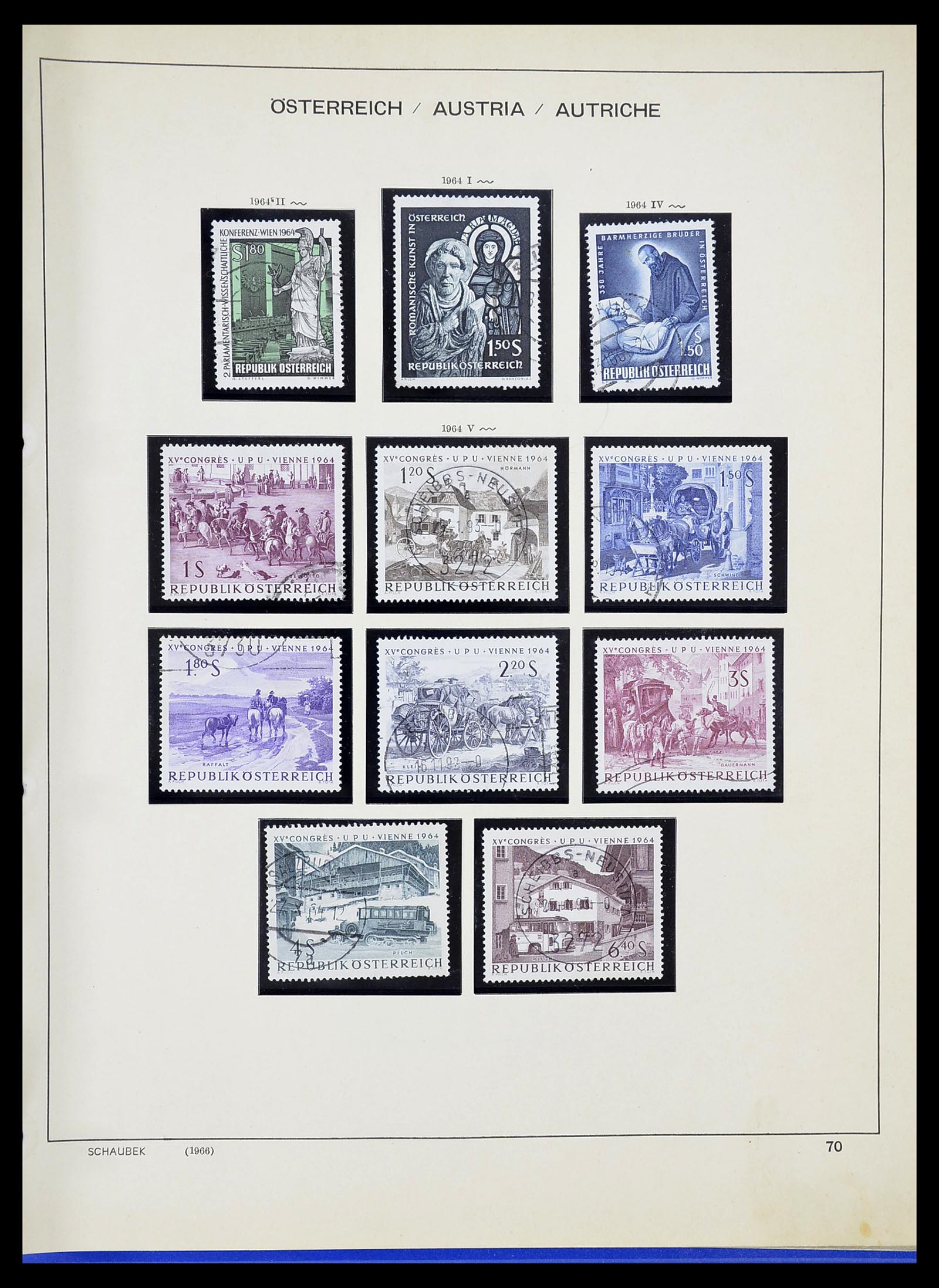 34625 087 - Stamp Collection 34625 Austria 1850-2015.