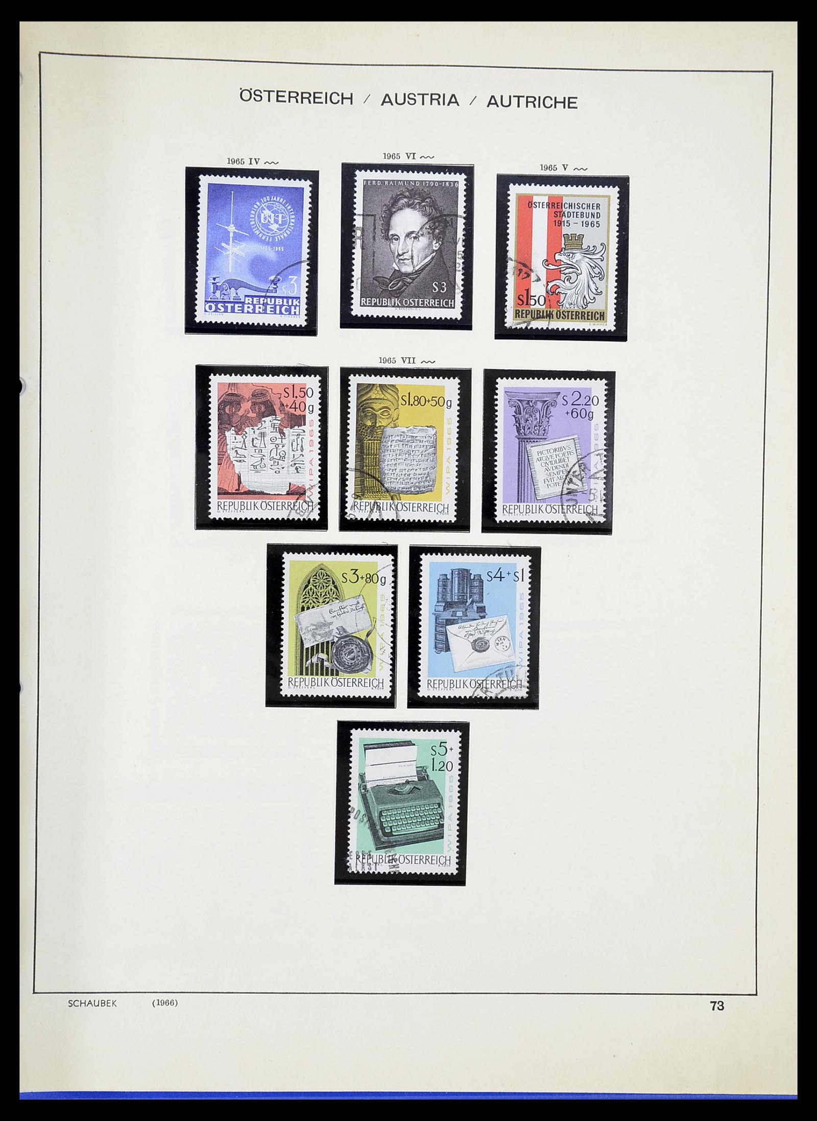34625 090 - Stamp Collection 34625 Austria 1850-2015.