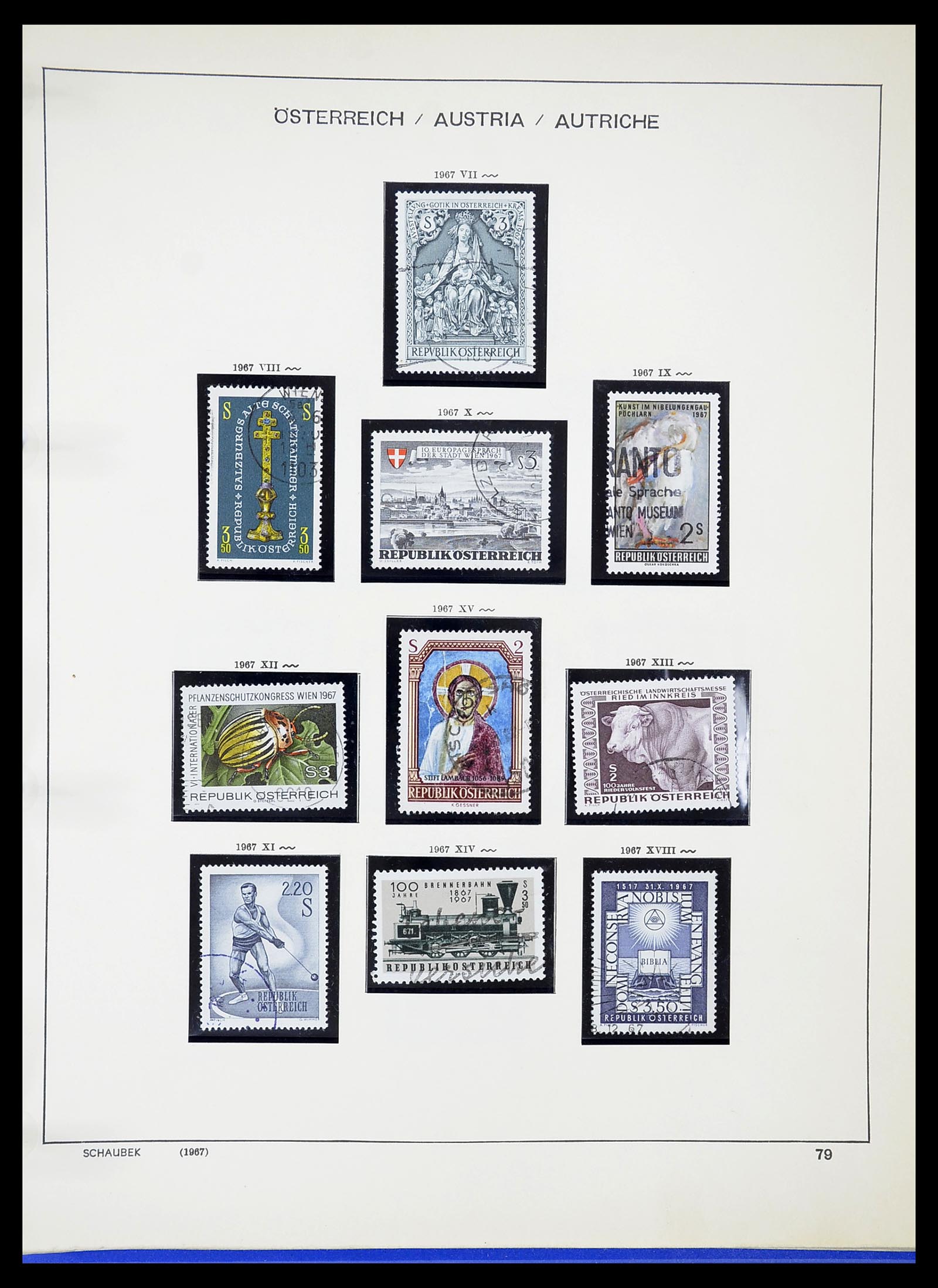 34625 096 - Stamp Collection 34625 Austria 1850-2015.