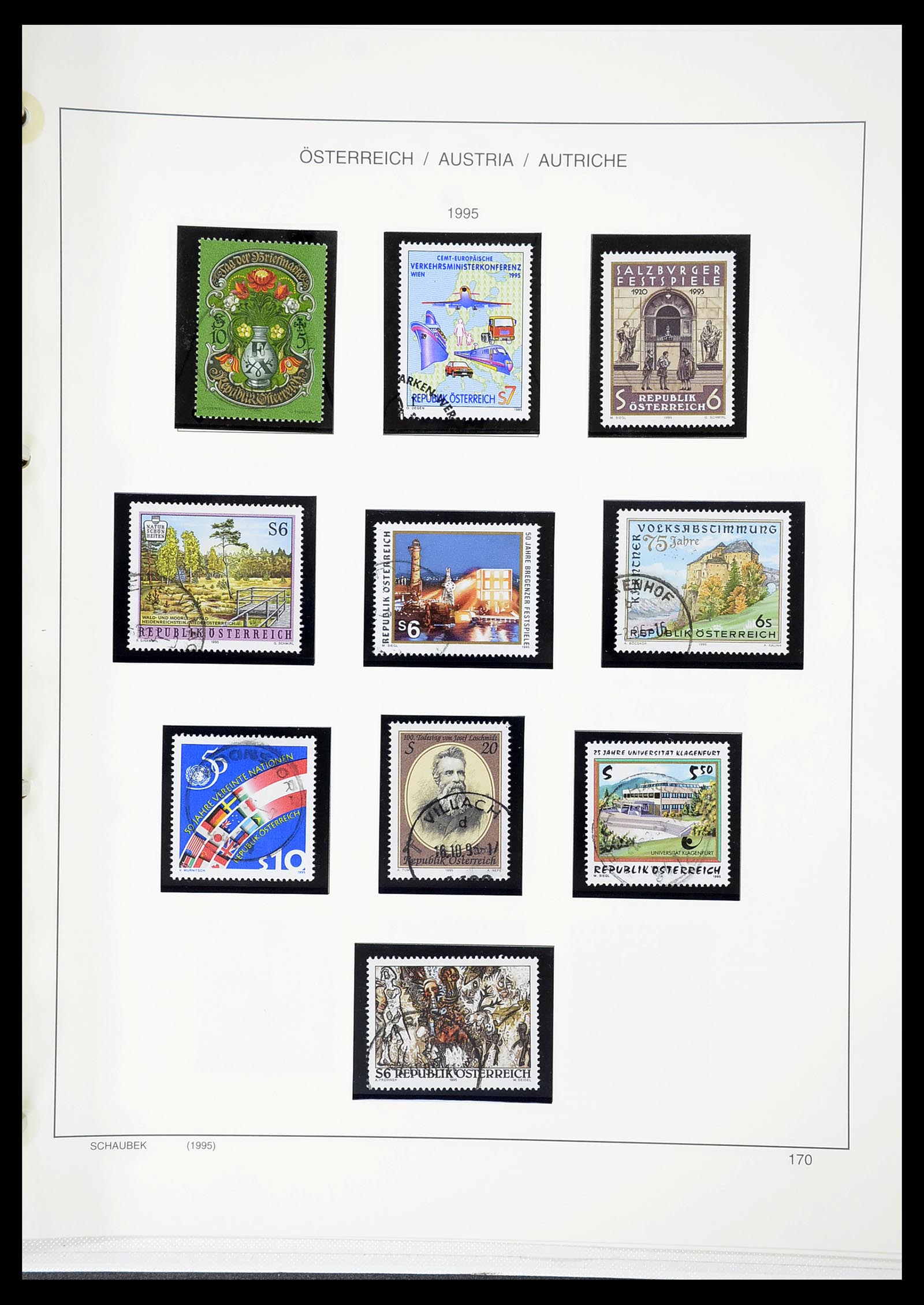 34625 205 - Postzegelverzameling 34625 Oostenrijk 1850-2015.