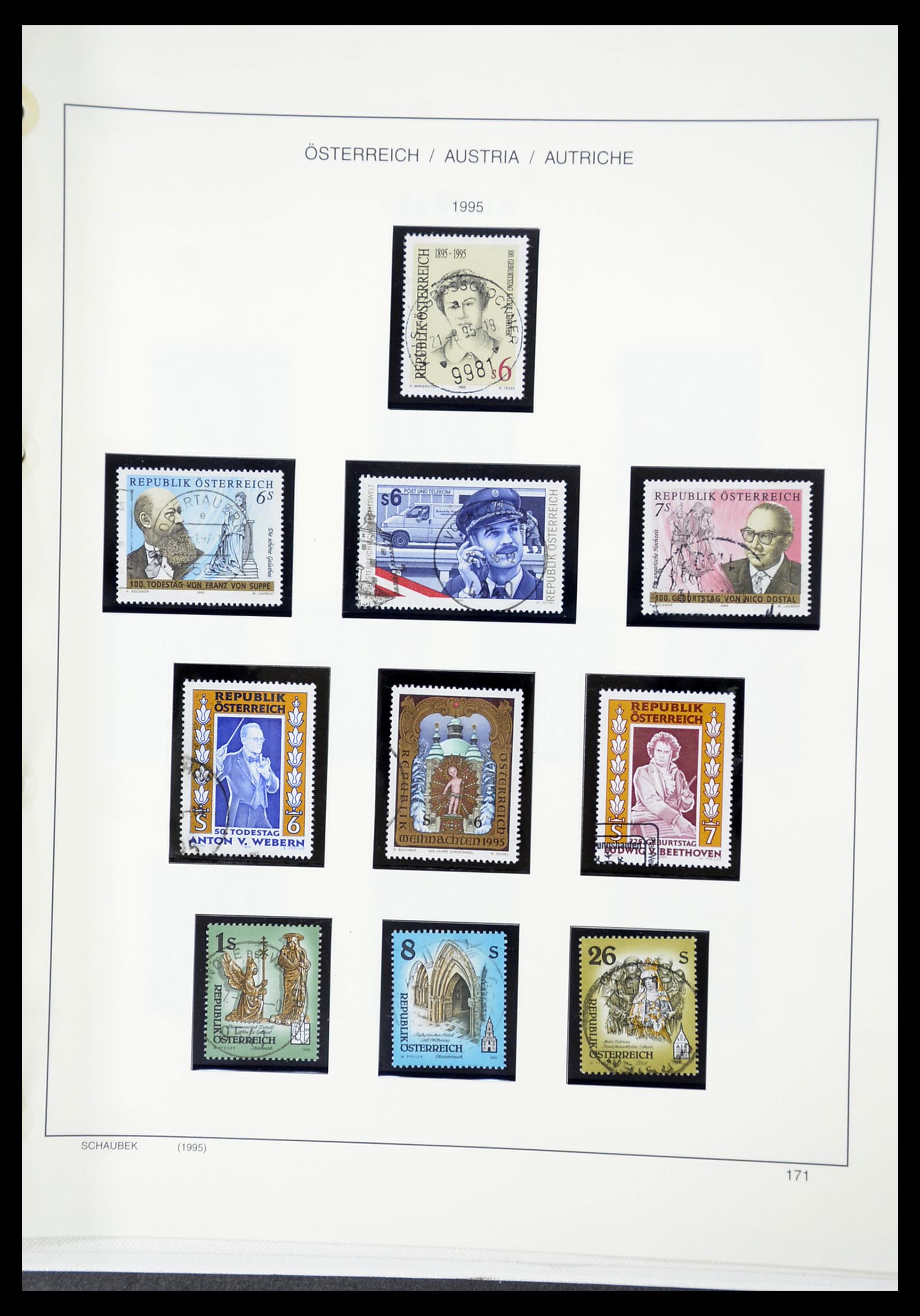 34625 206 - Postzegelverzameling 34625 Oostenrijk 1850-2015.