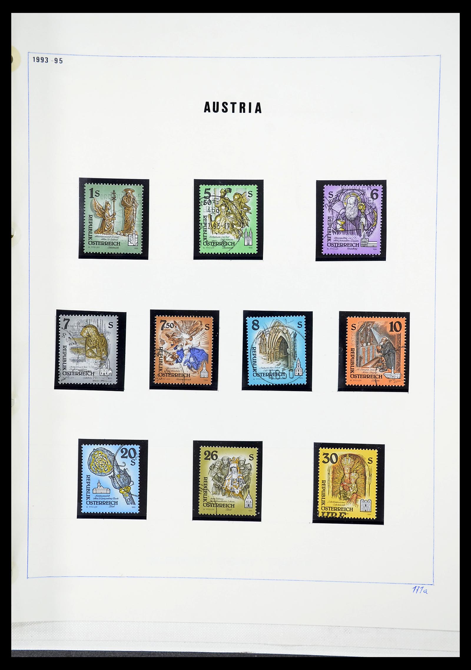 34625 207 - Postzegelverzameling 34625 Oostenrijk 1850-2015.