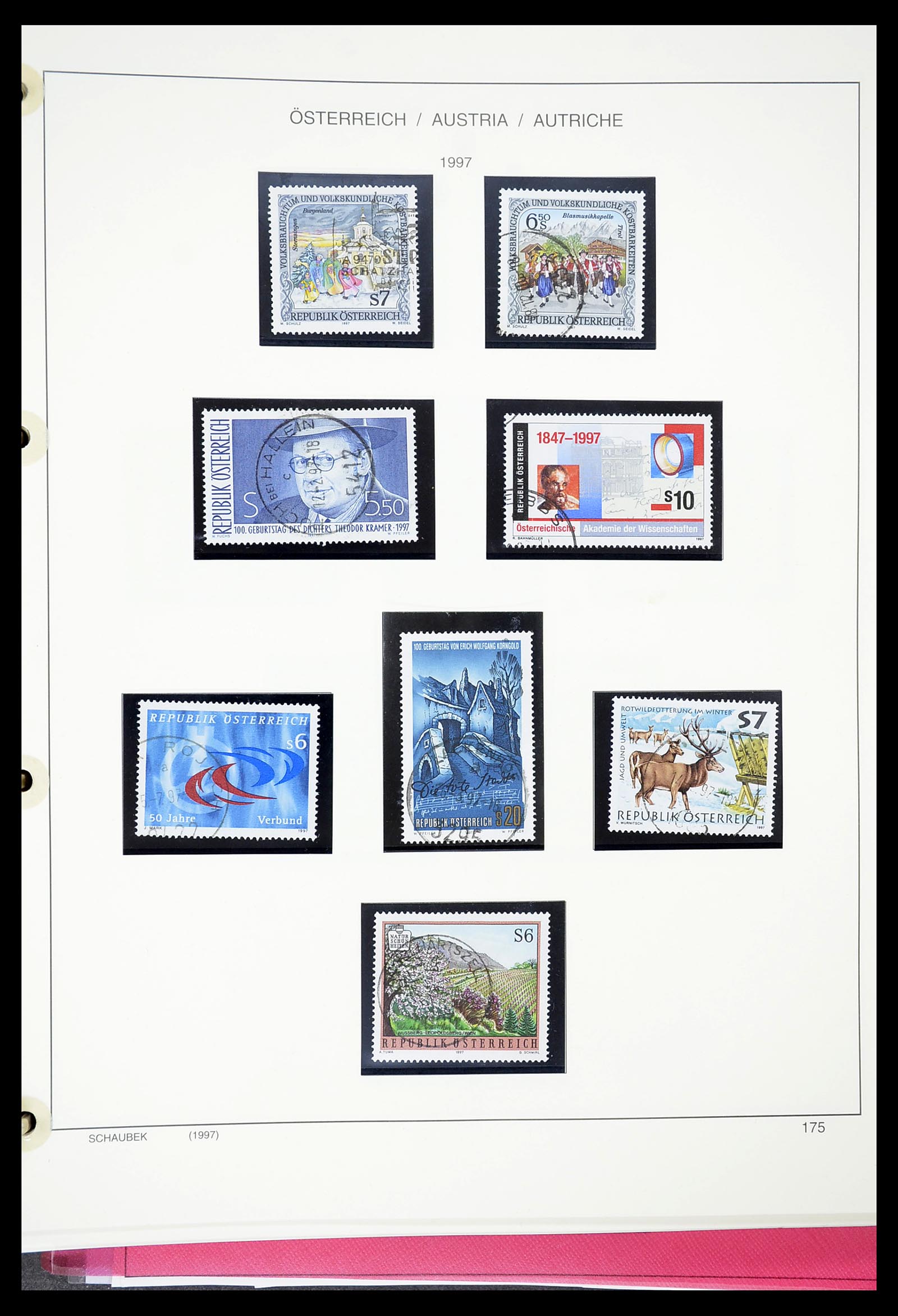 34625 213 - Stamp Collection 34625 Austria 1850-2015.