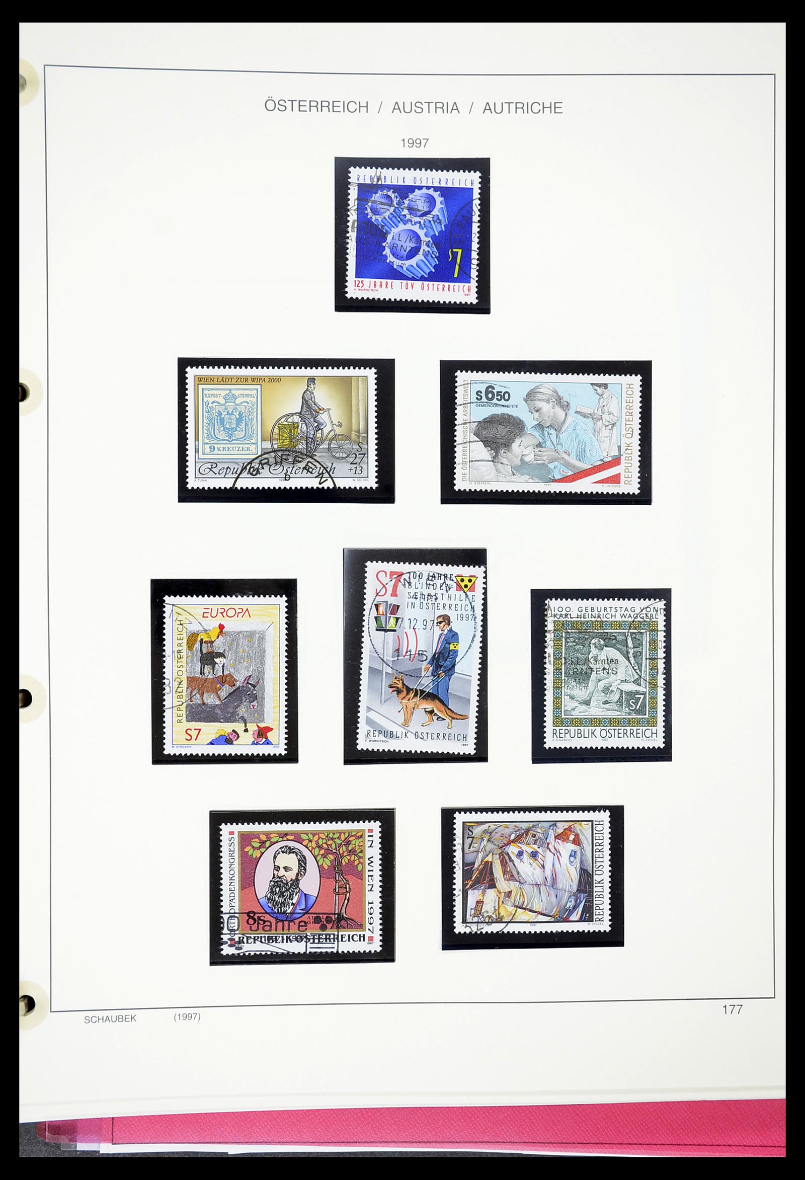 34625 215 - Postzegelverzameling 34625 Oostenrijk 1850-2015.