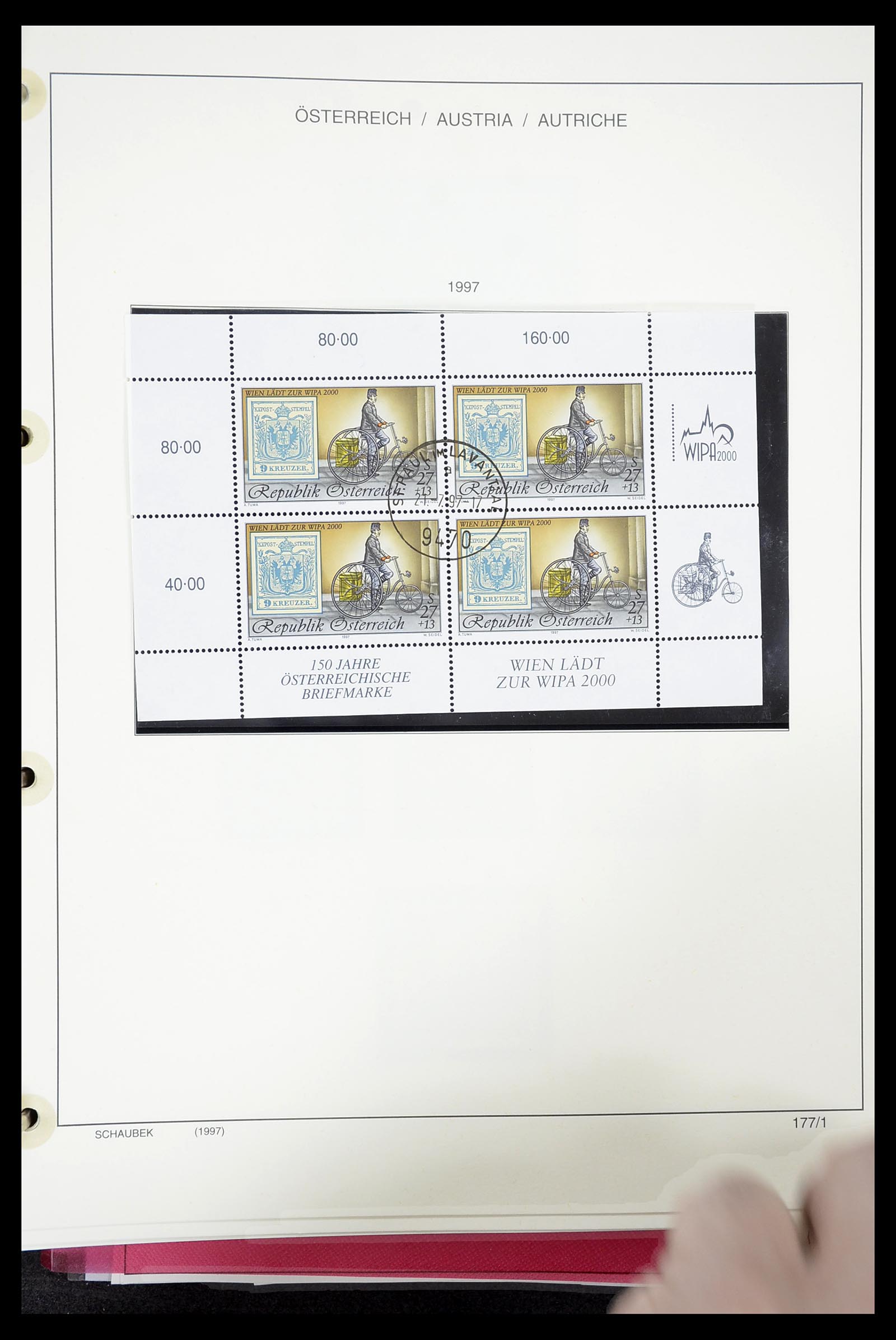 34625 216 - Postzegelverzameling 34625 Oostenrijk 1850-2015.
