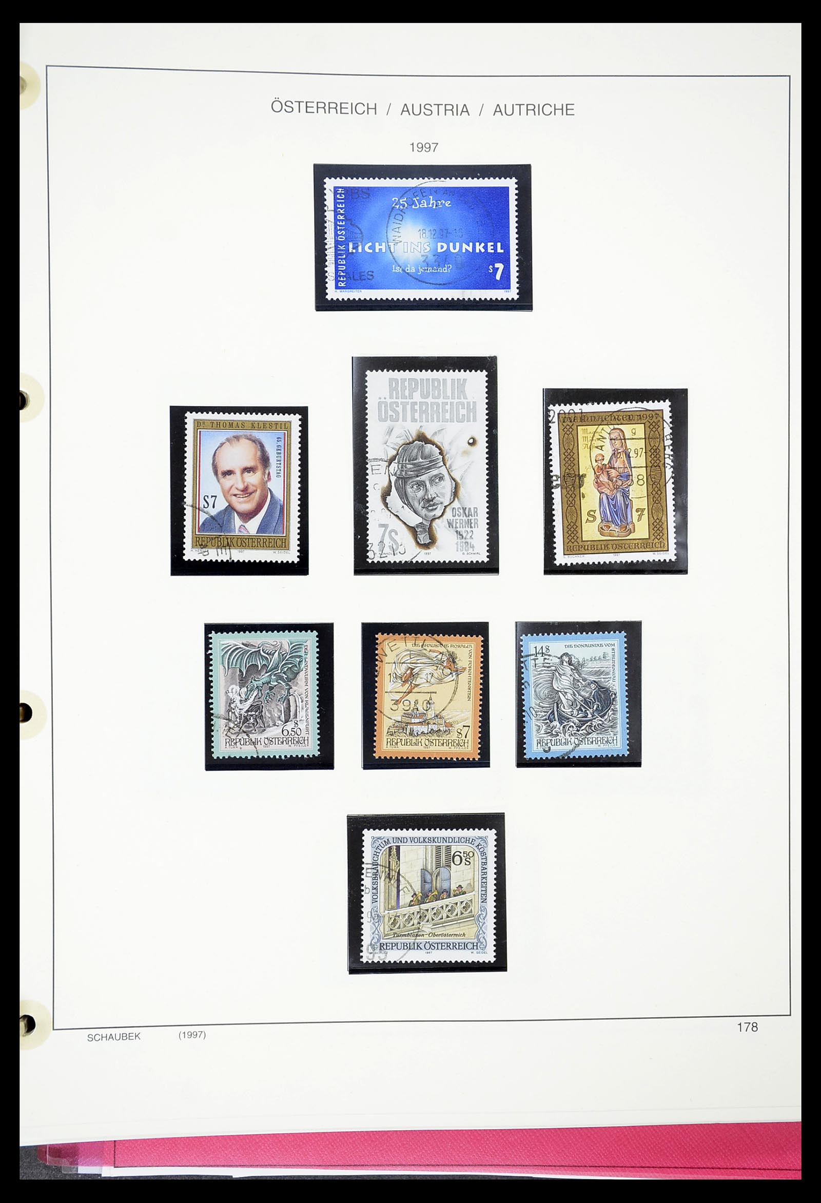 34625 217 - Postzegelverzameling 34625 Oostenrijk 1850-2015.
