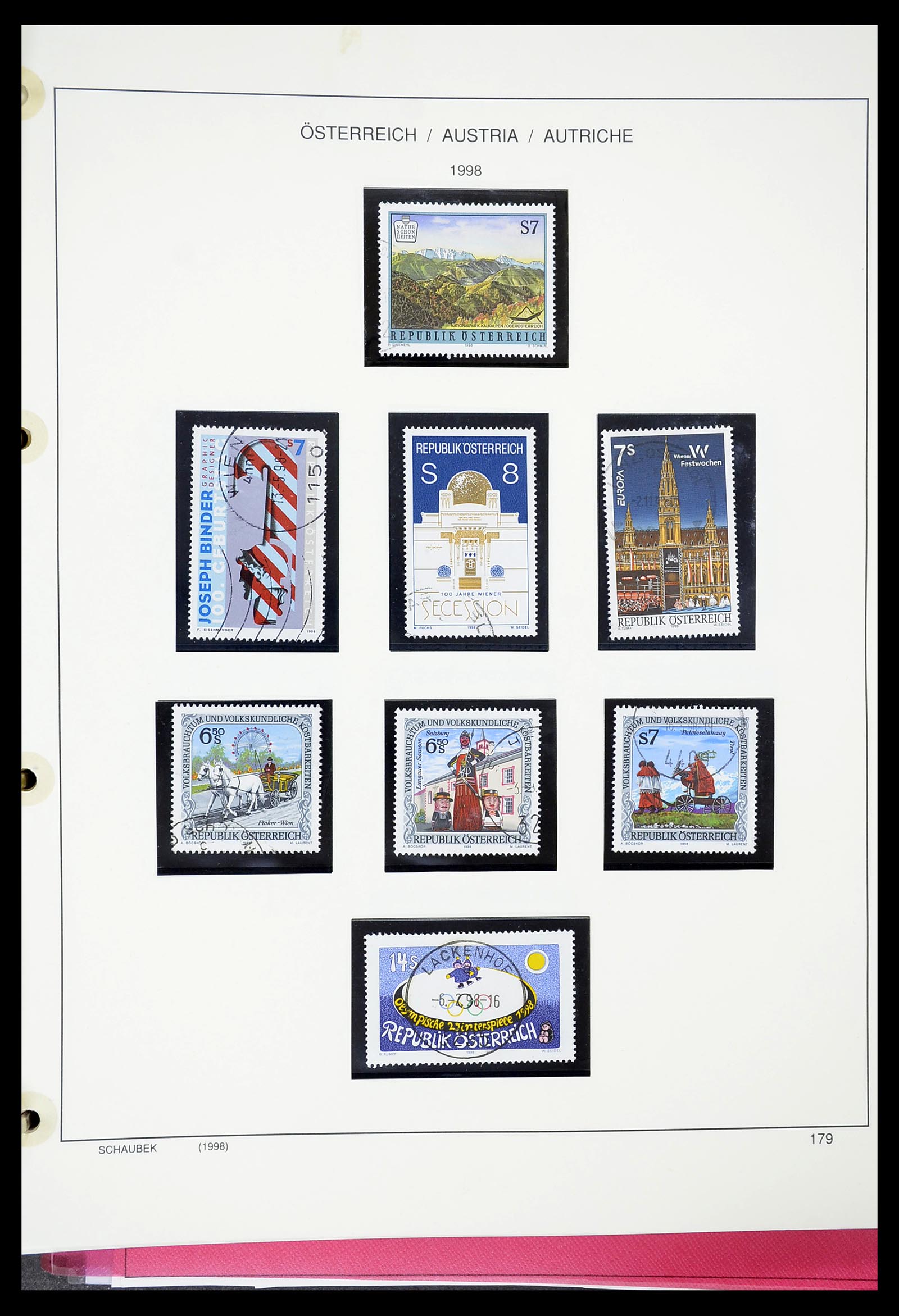 34625 218 - Stamp Collection 34625 Austria 1850-2015.
