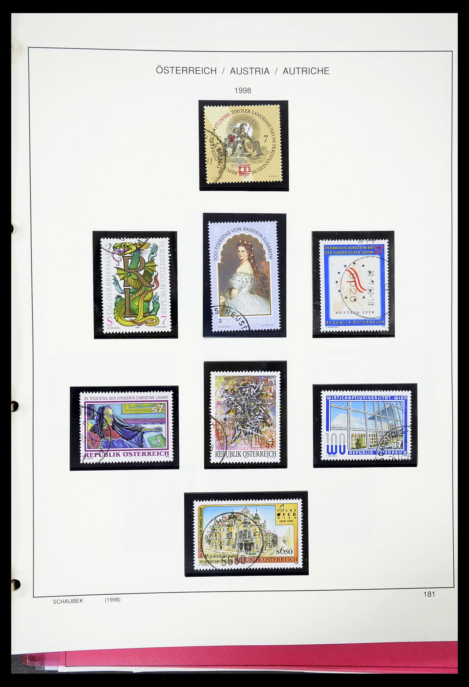 34625 220 - Postzegelverzameling 34625 Oostenrijk 1850-2015.