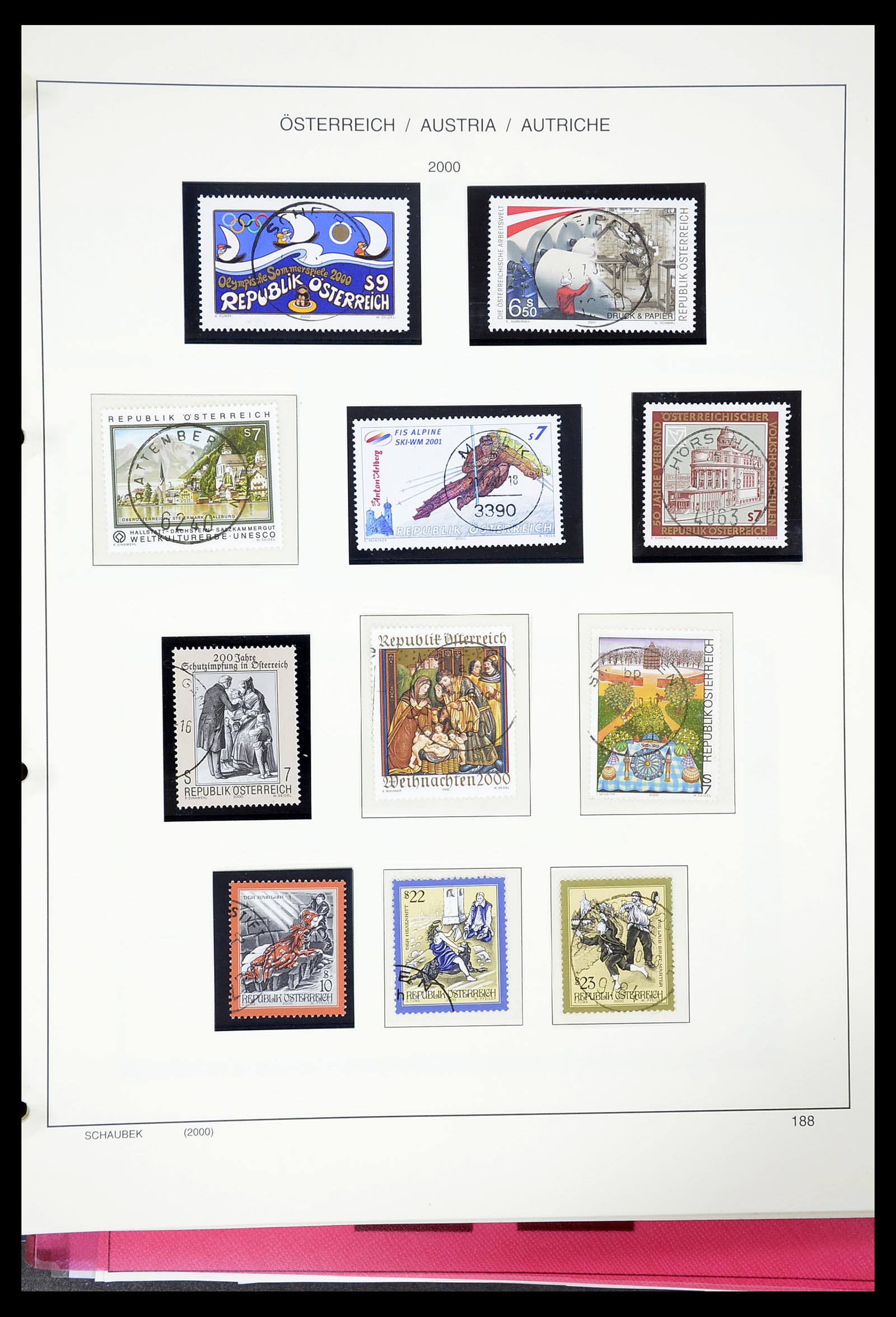 34625 229 - Stamp Collection 34625 Austria 1850-2015.