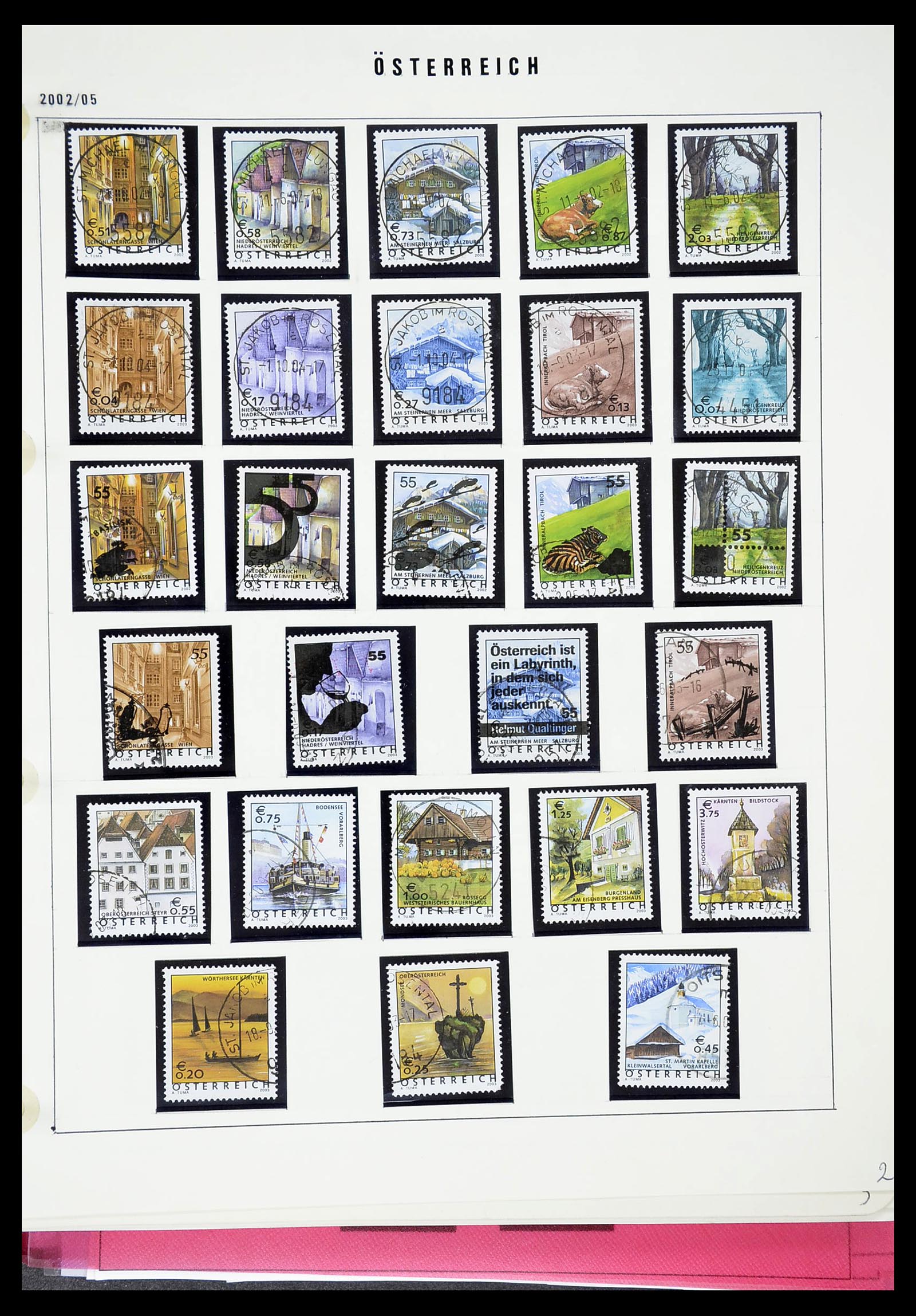 34625 237 - Stamp Collection 34625 Austria 1850-2015.