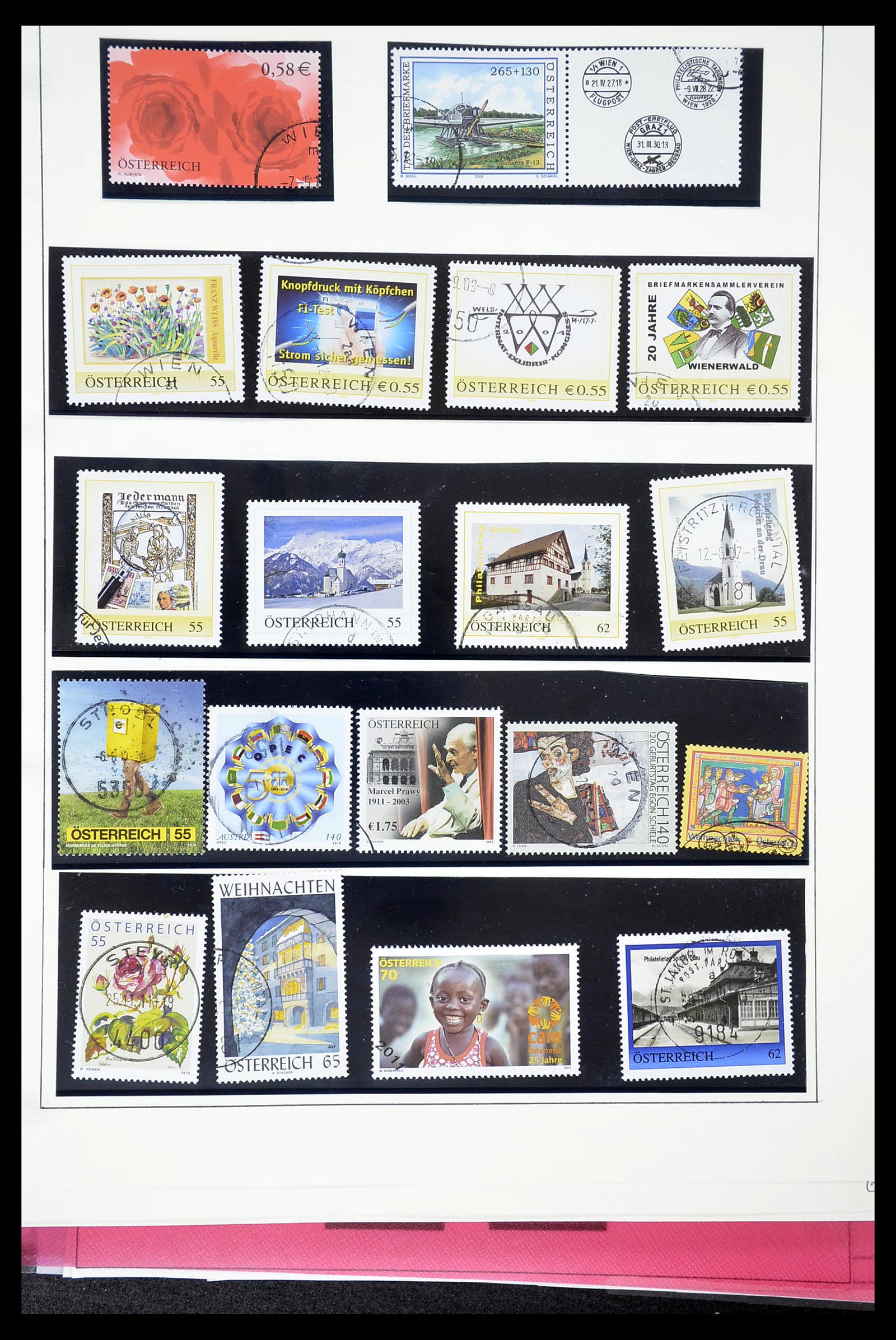 34625 240 - Stamp Collection 34625 Austria 1850-2015.
