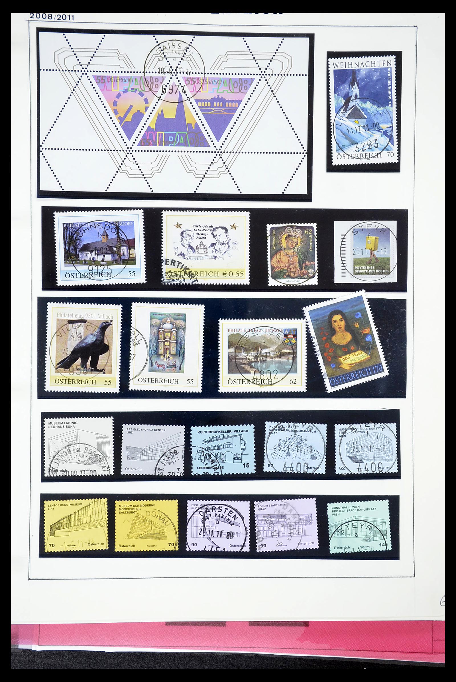 34625 241 - Stamp Collection 34625 Austria 1850-2015.