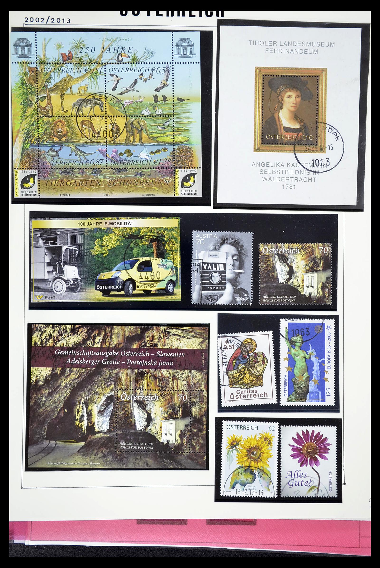 34625 243 - Stamp Collection 34625 Austria 1850-2015.