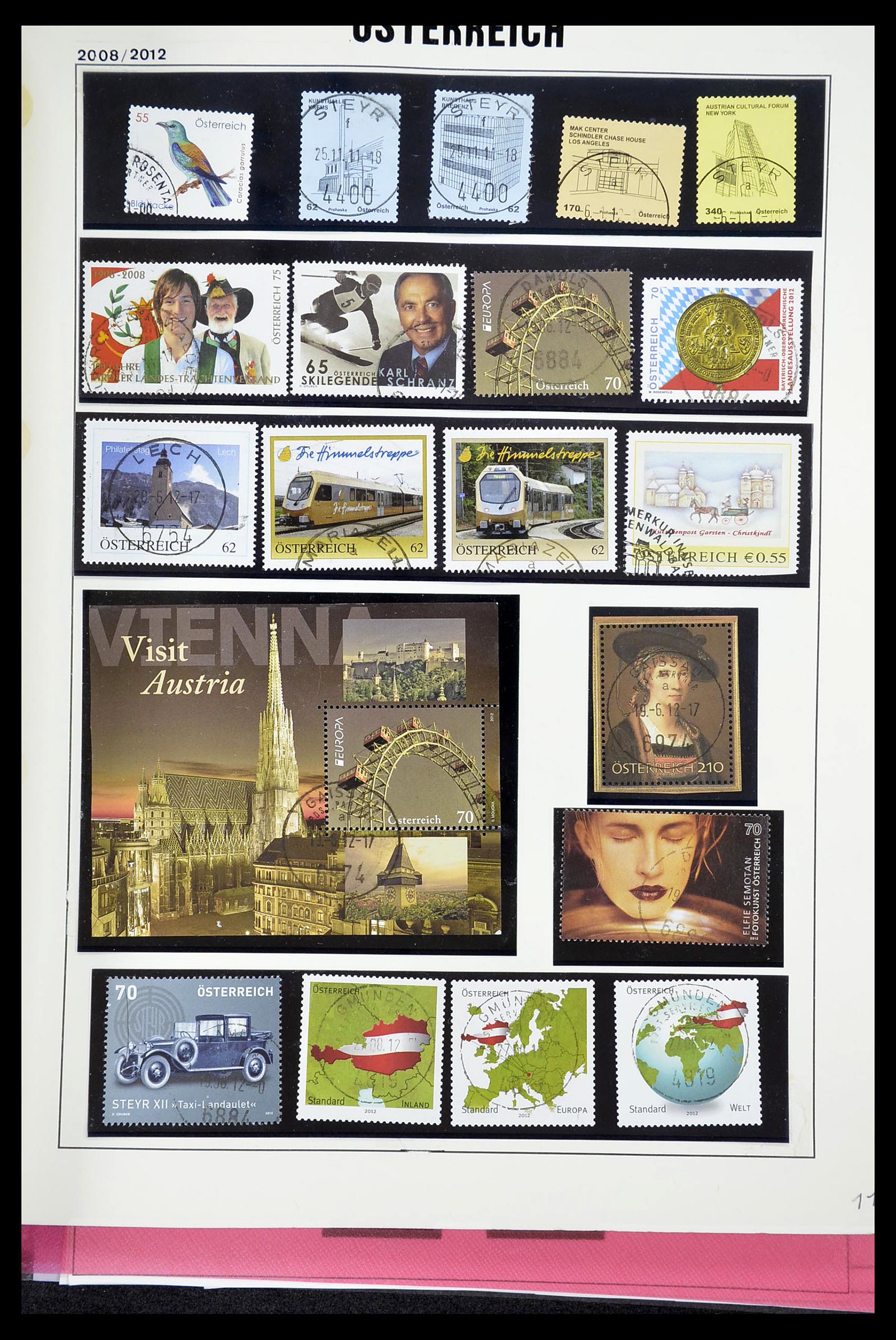 34625 245 - Stamp Collection 34625 Austria 1850-2015.