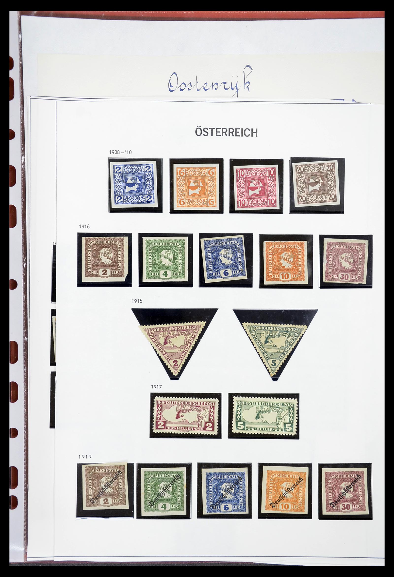 34625 252 - Postzegelverzameling 34625 Oostenrijk 1850-2015.