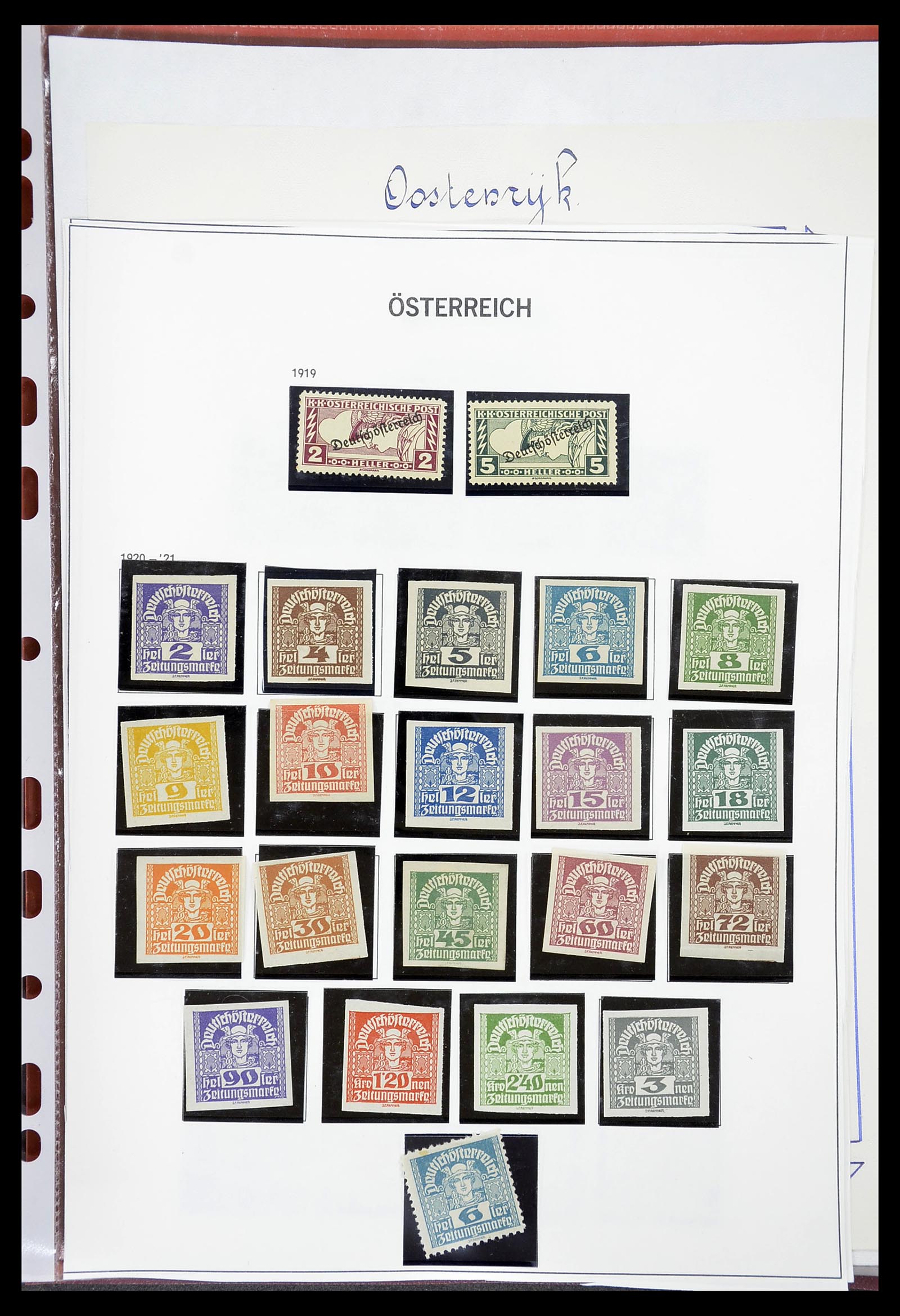 34625 253 - Postzegelverzameling 34625 Oostenrijk 1850-2015.