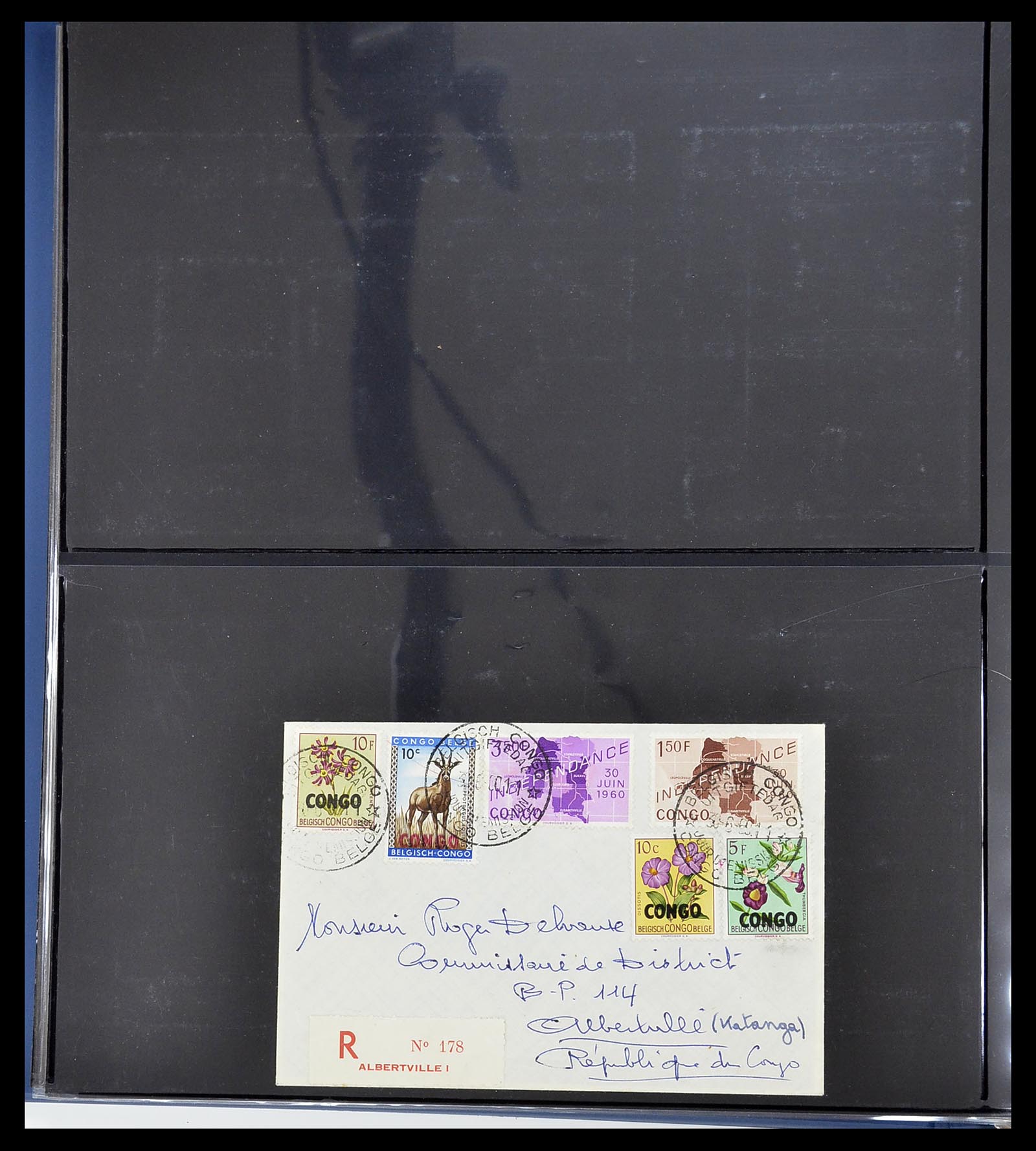 34626 015 - Postzegelverzameling 34626 Belgisch Congo 1960-1971.