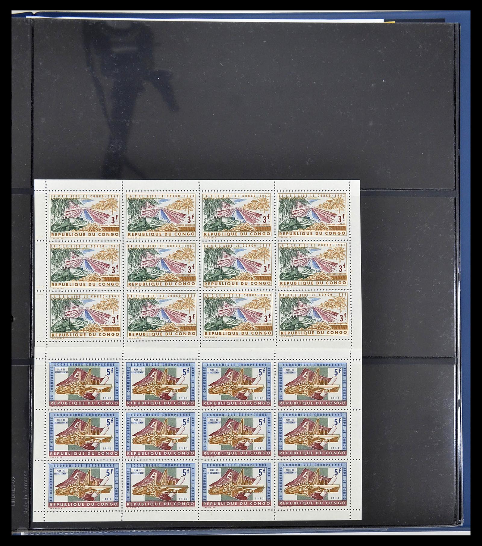 34626 085 - Postzegelverzameling 34626 Belgisch Congo 1960-1971.
