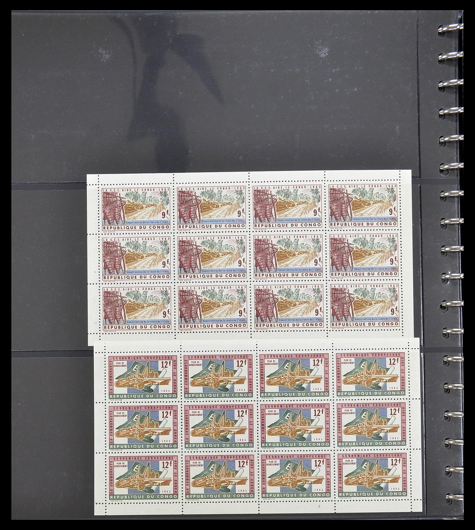 34626 086 - Postzegelverzameling 34626 Belgisch Congo 1960-1971.