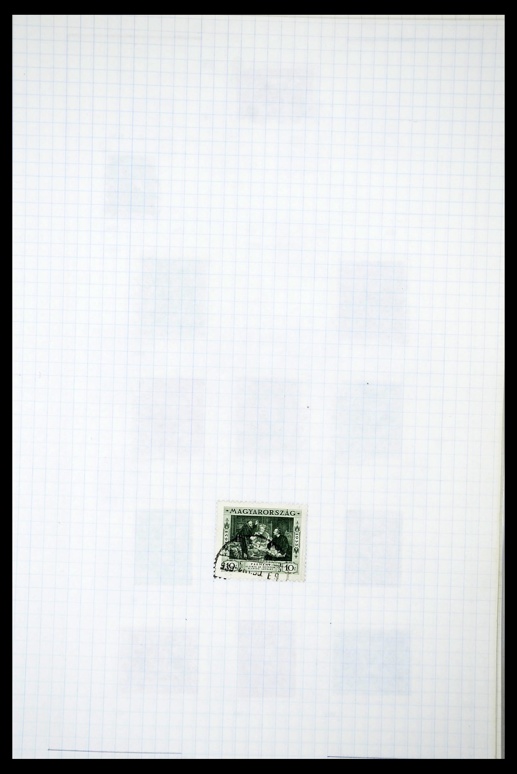 34627 091 - Postzegelverzameling 34627 Hongarije 1871-1950.
