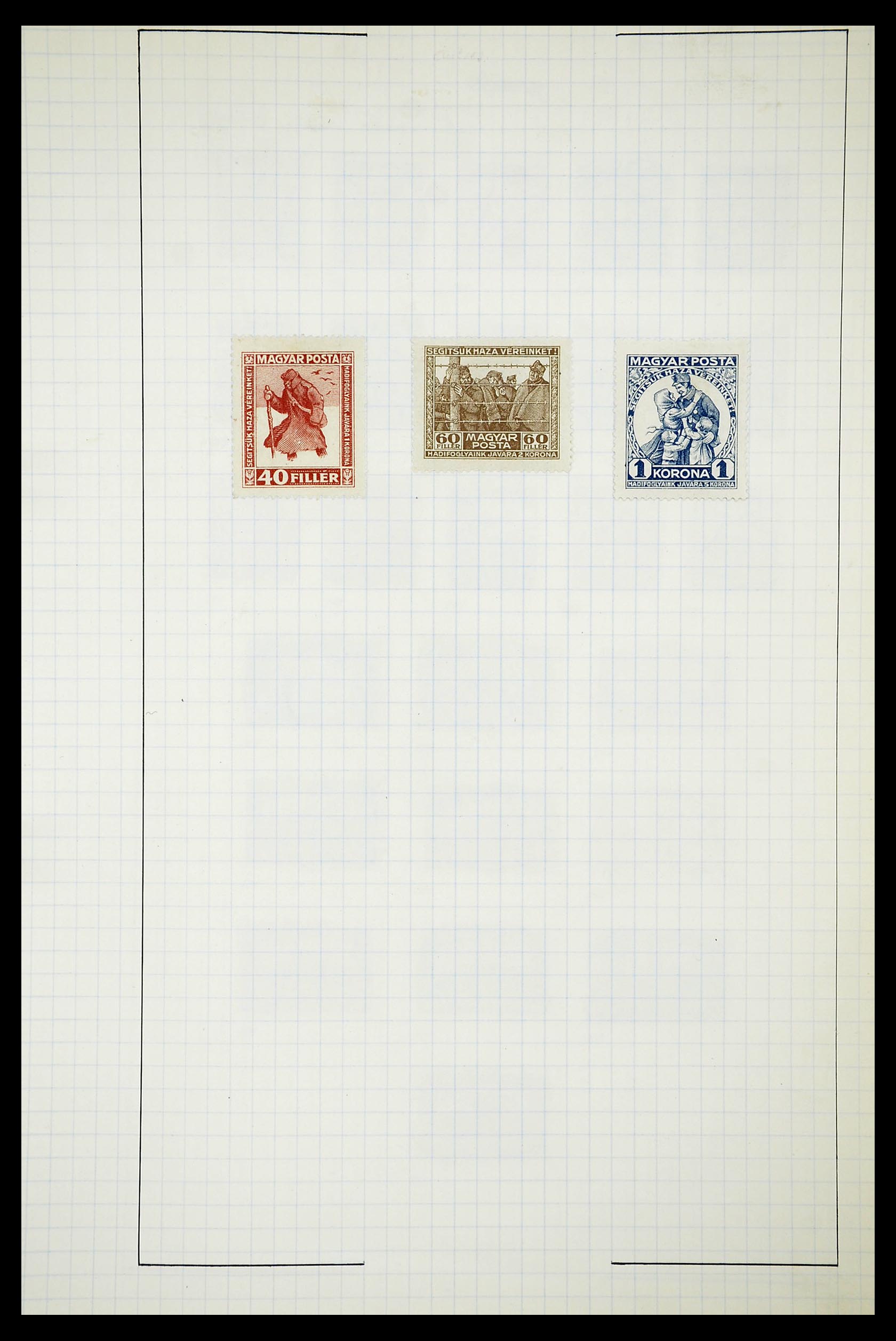 34627 104 - Postzegelverzameling 34627 Hongarije 1871-1950.