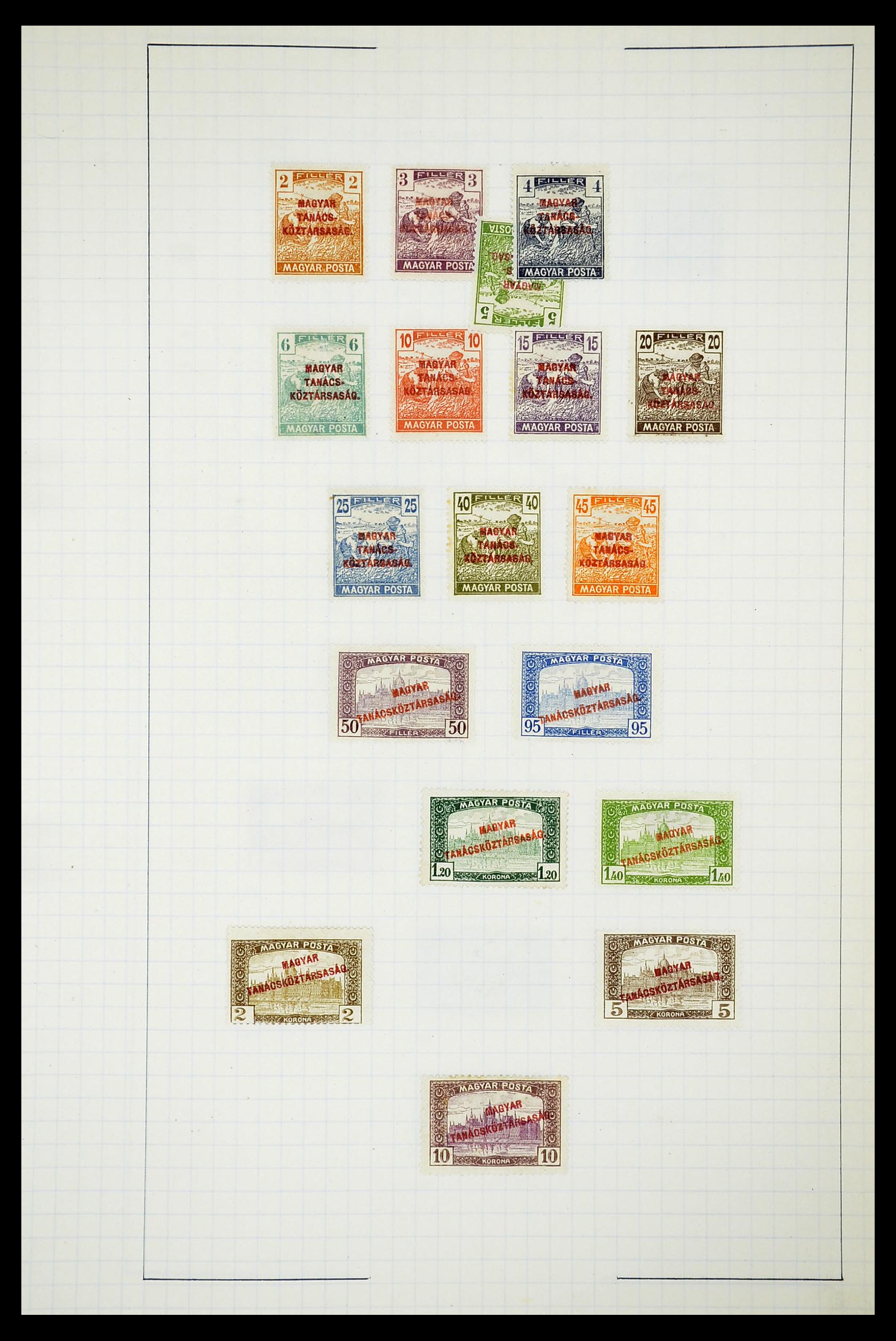 34627 109 - Postzegelverzameling 34627 Hongarije 1871-1950.