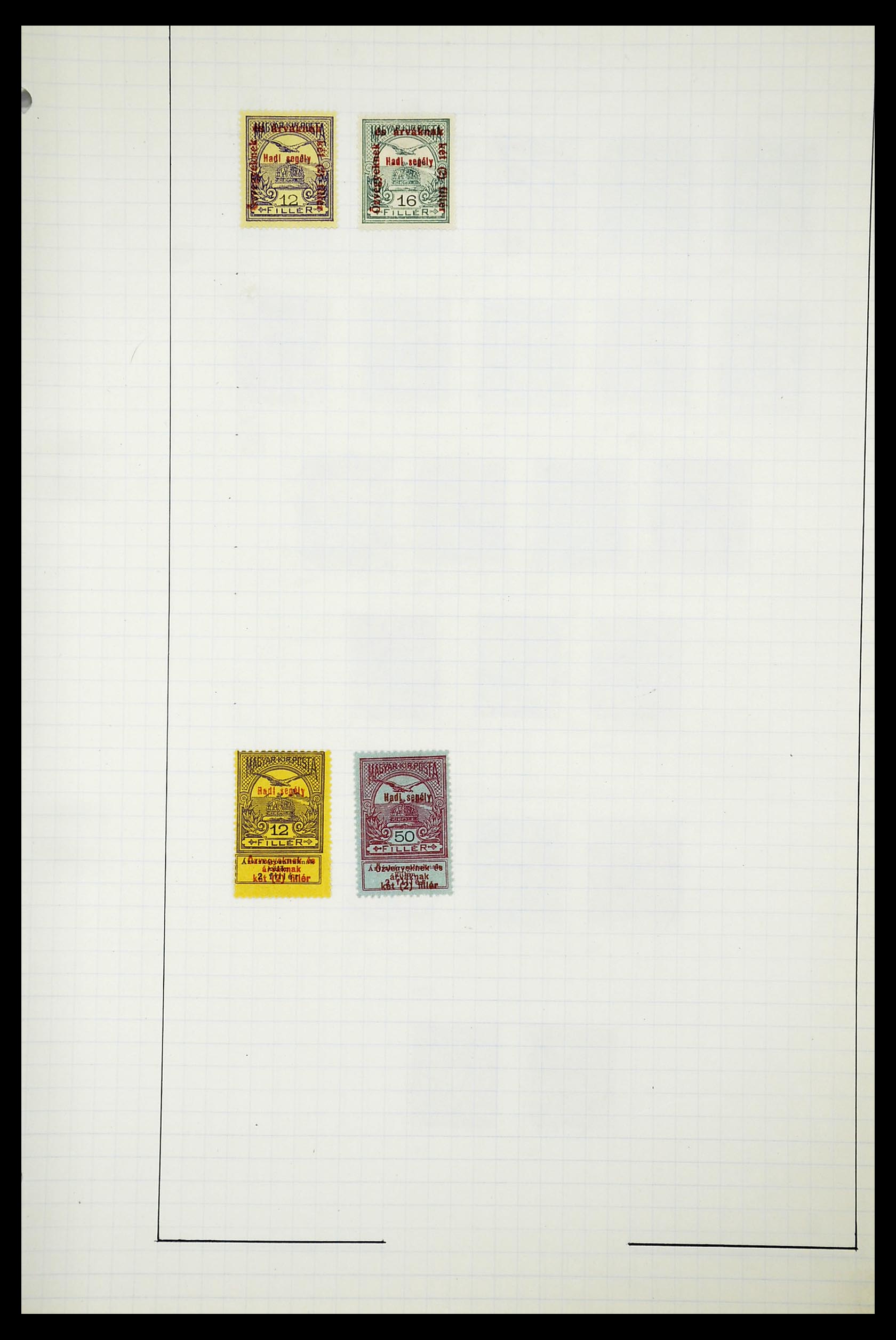 34627 116 - Postzegelverzameling 34627 Hongarije 1871-1950.