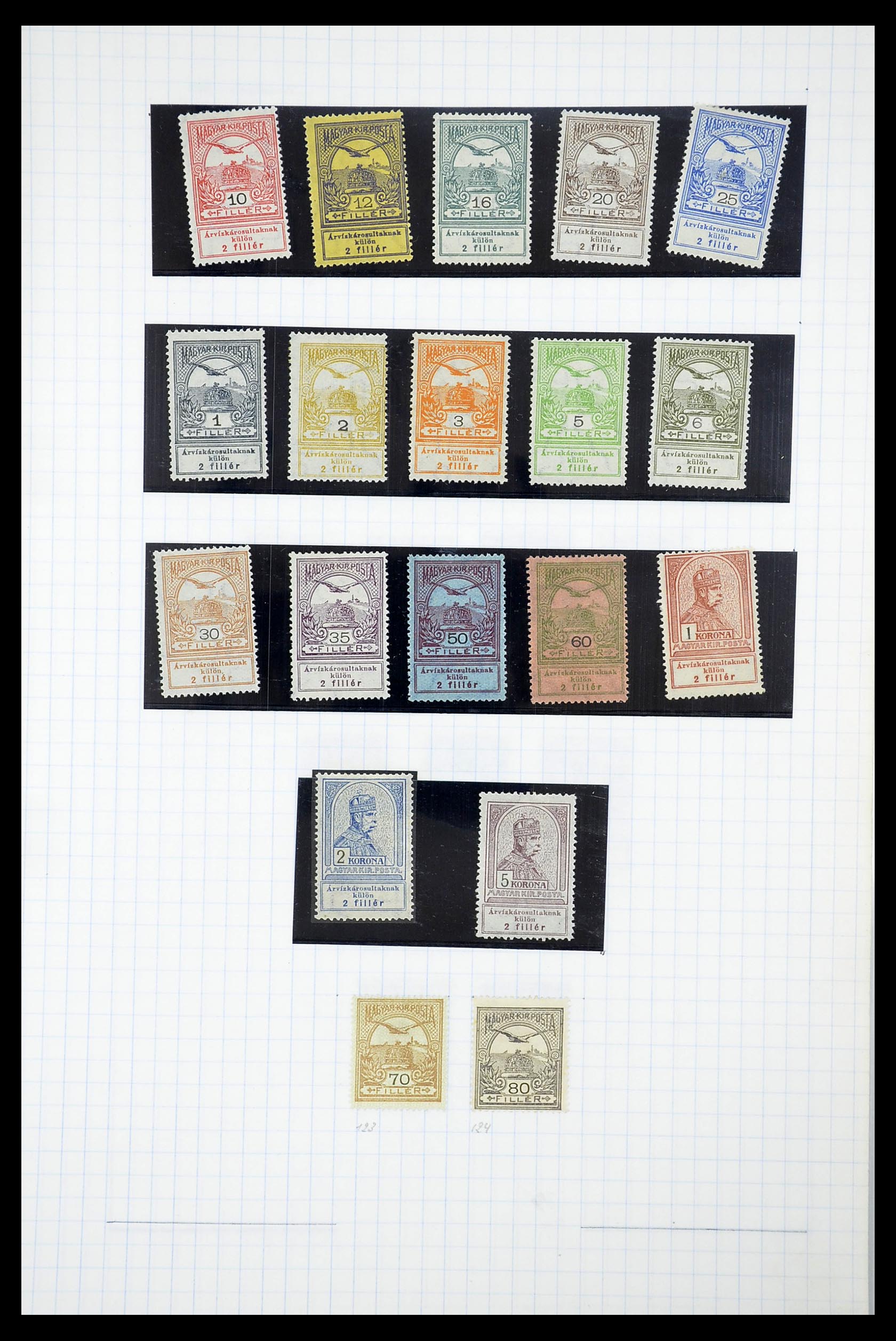 34627 121 - Postzegelverzameling 34627 Hongarije 1871-1950.