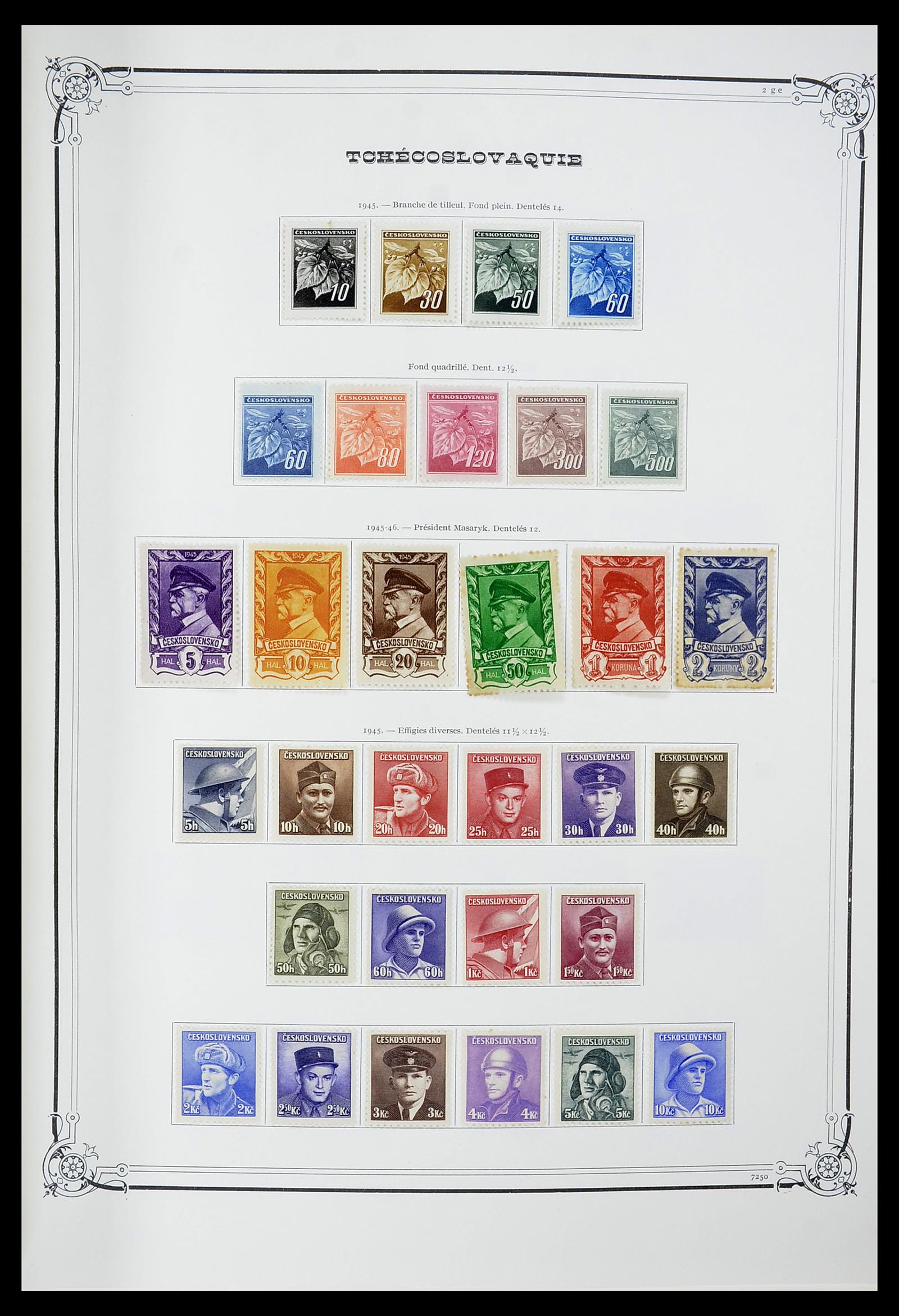 34628 016 - Postzegelverzameling 34628 Tsjechoslowakije 1918-1985.