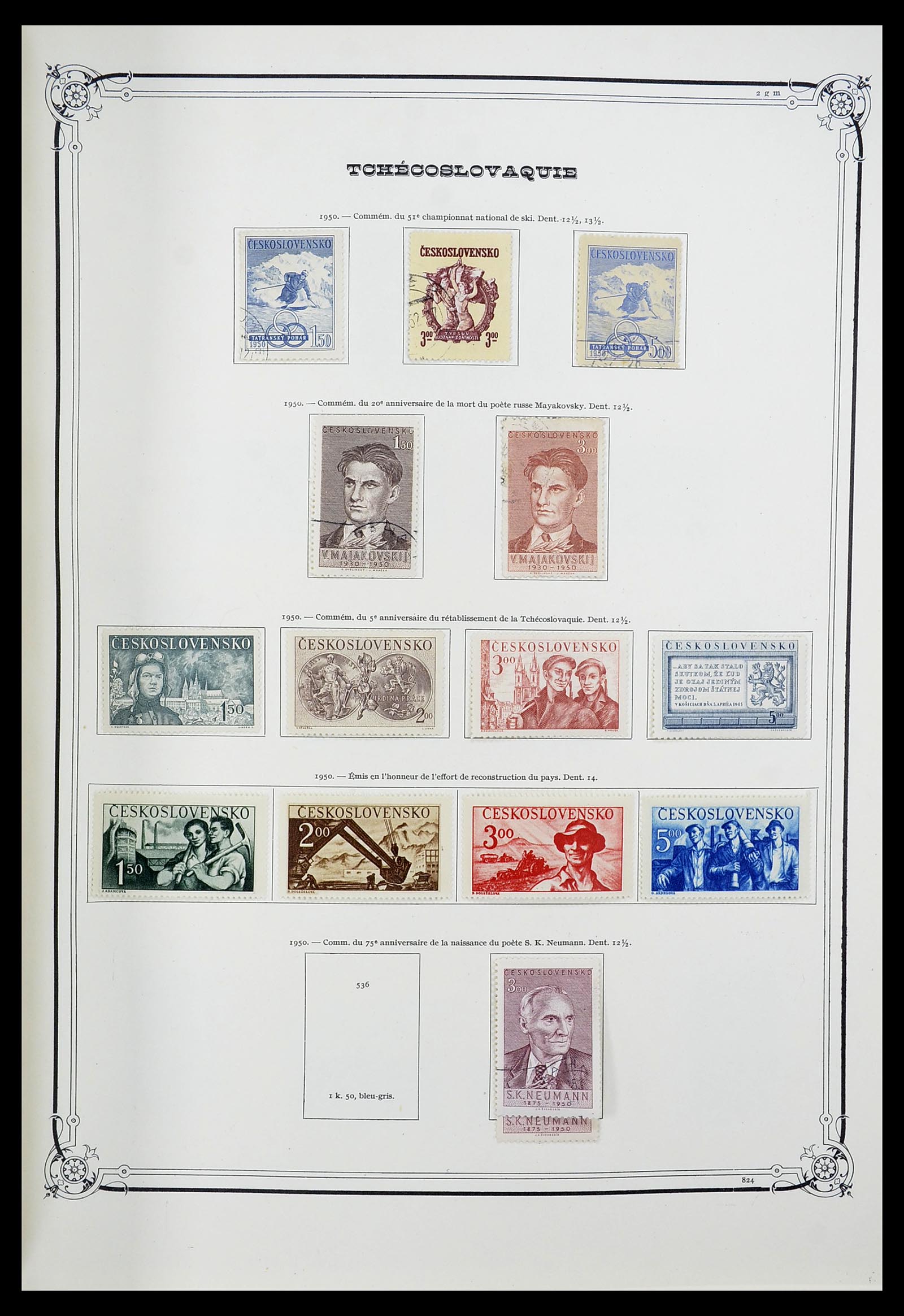 34628 023 - Postzegelverzameling 34628 Tsjechoslowakije 1918-1985.