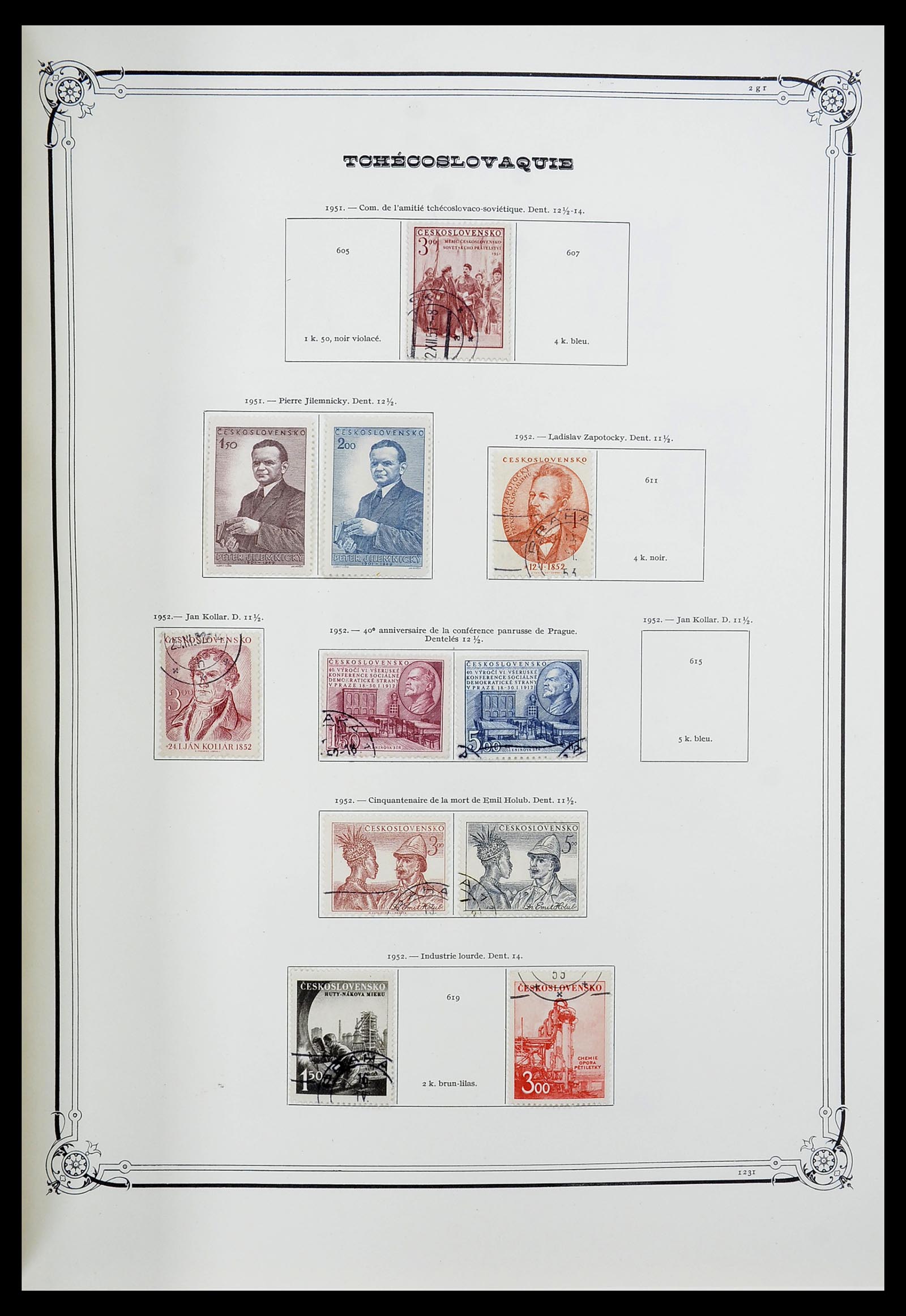 34628 028 - Postzegelverzameling 34628 Tsjechoslowakije 1918-1985.