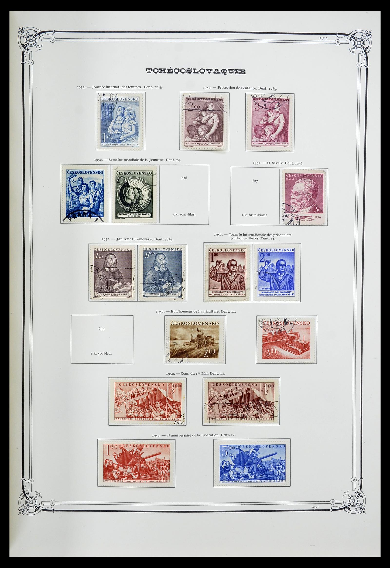34628 029 - Postzegelverzameling 34628 Tsjechoslowakije 1918-1985.