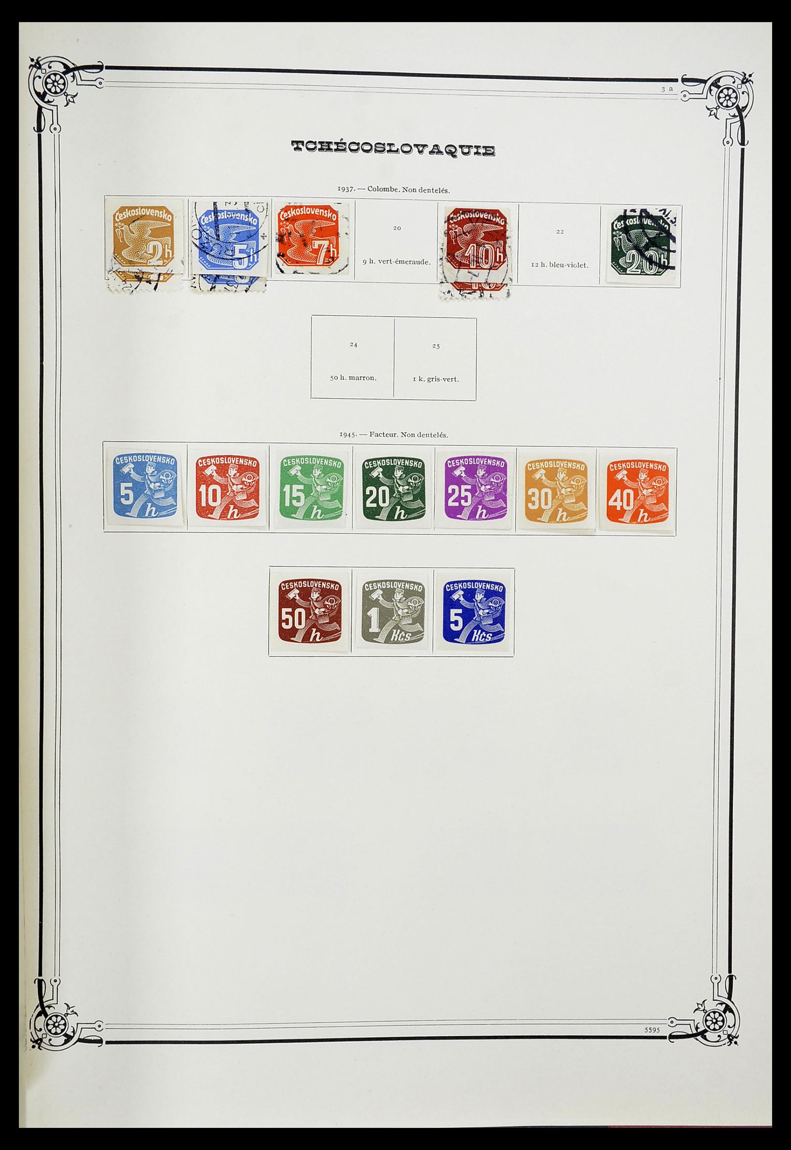 34628 040 - Postzegelverzameling 34628 Tsjechoslowakije 1918-1985.