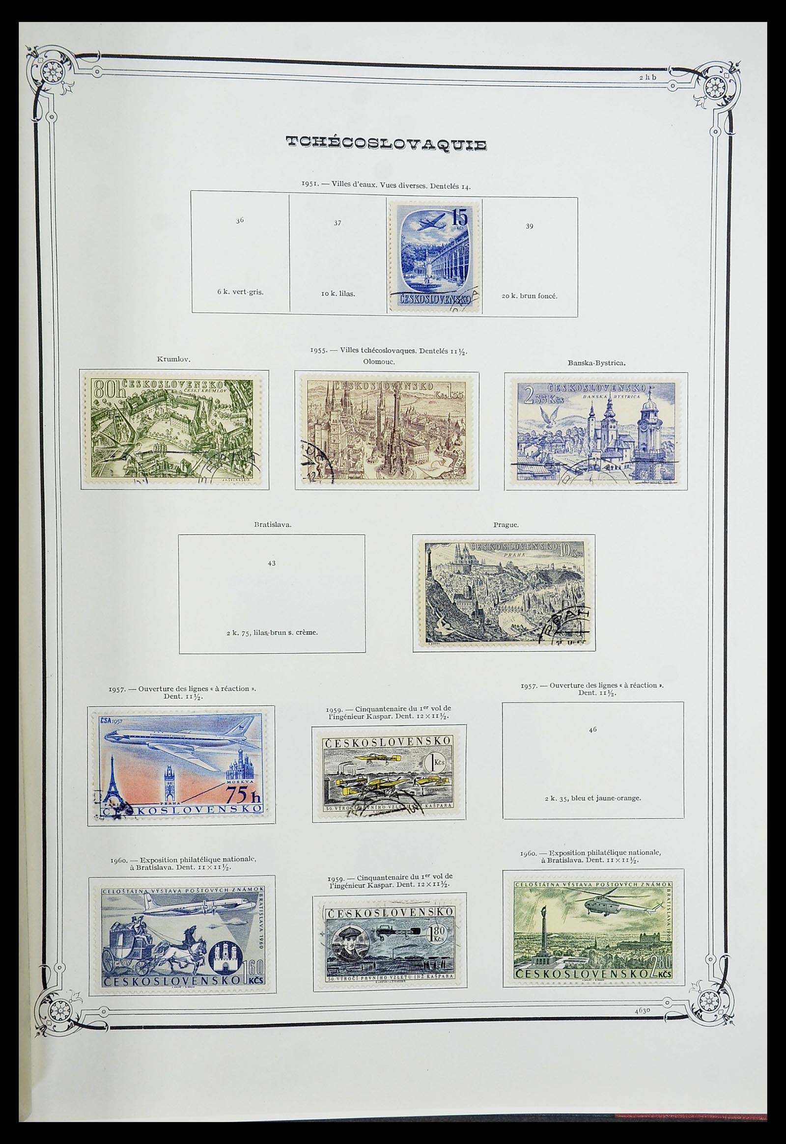 34628 043 - Postzegelverzameling 34628 Tsjechoslowakije 1918-1985.
