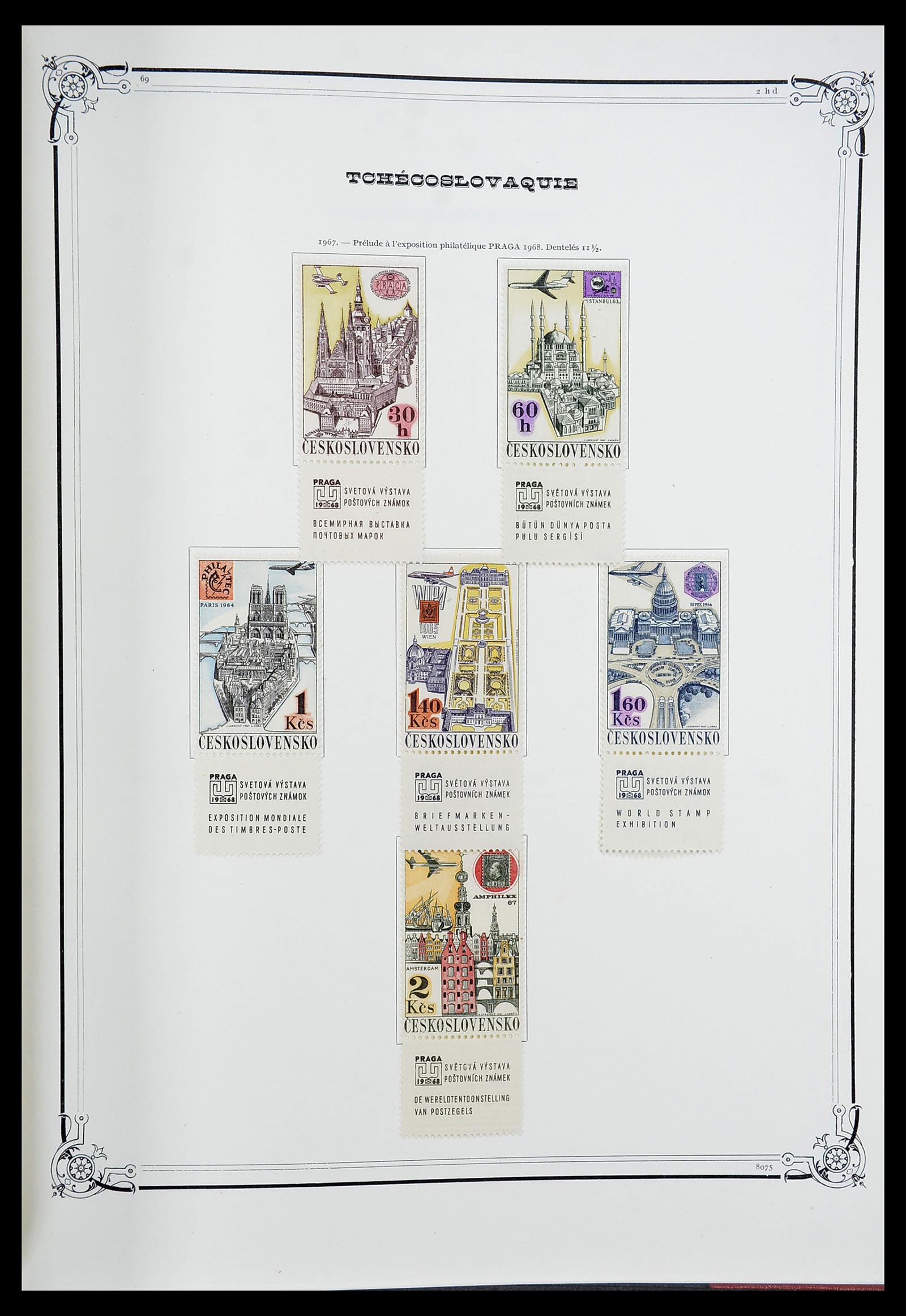 34628 045 - Postzegelverzameling 34628 Tsjechoslowakije 1918-1985.