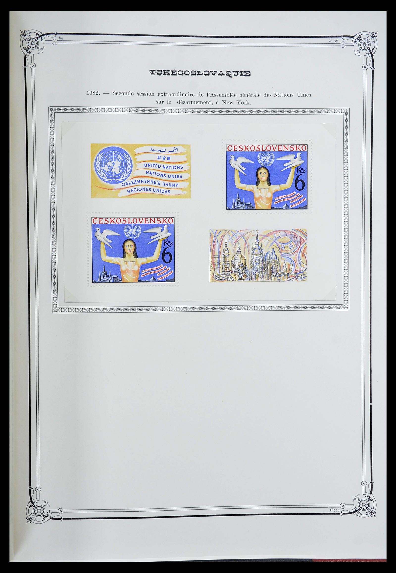 34628 048 - Postzegelverzameling 34628 Tsjechoslowakije 1918-1985.