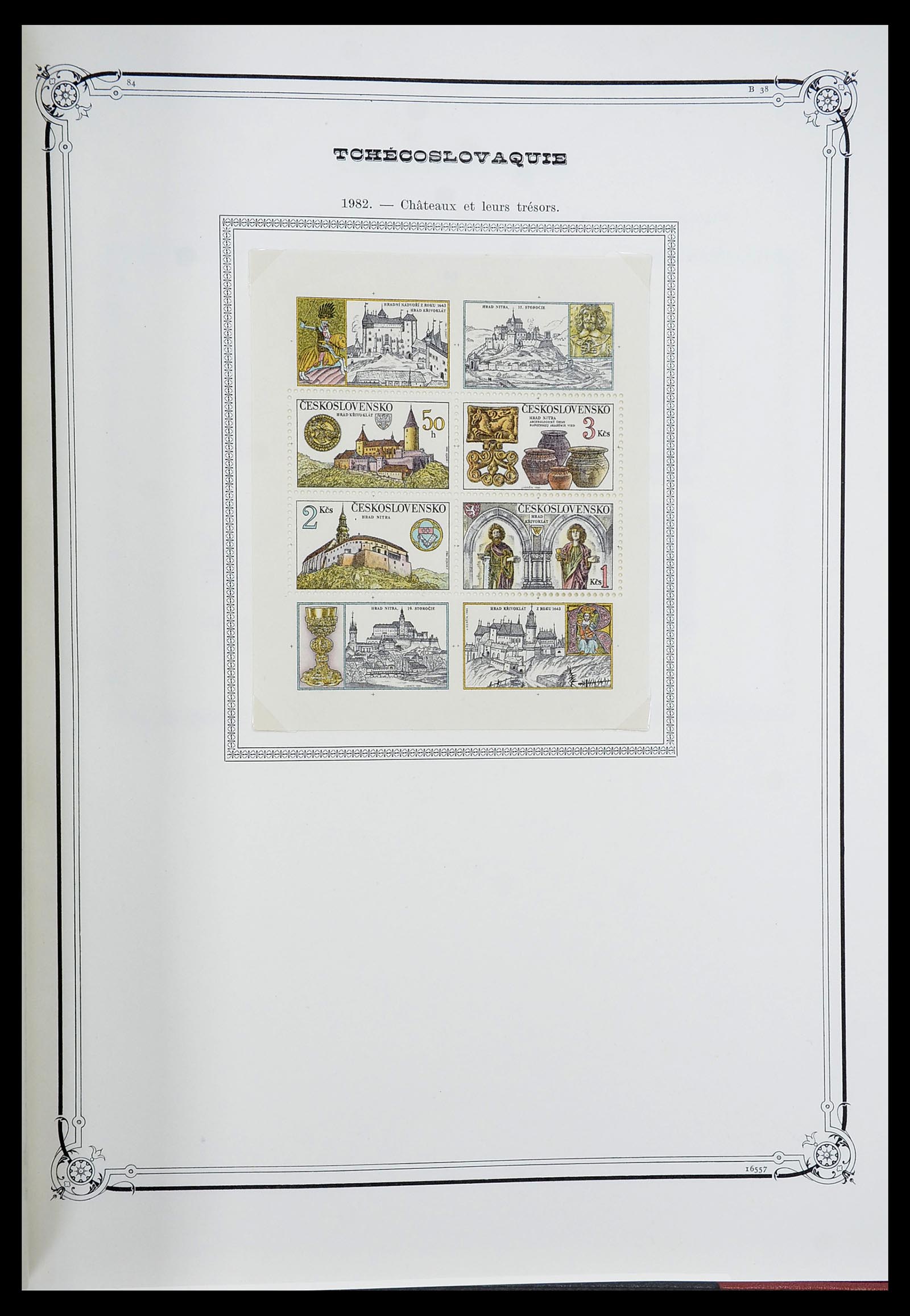 34628 050 - Postzegelverzameling 34628 Tsjechoslowakije 1918-1985.
