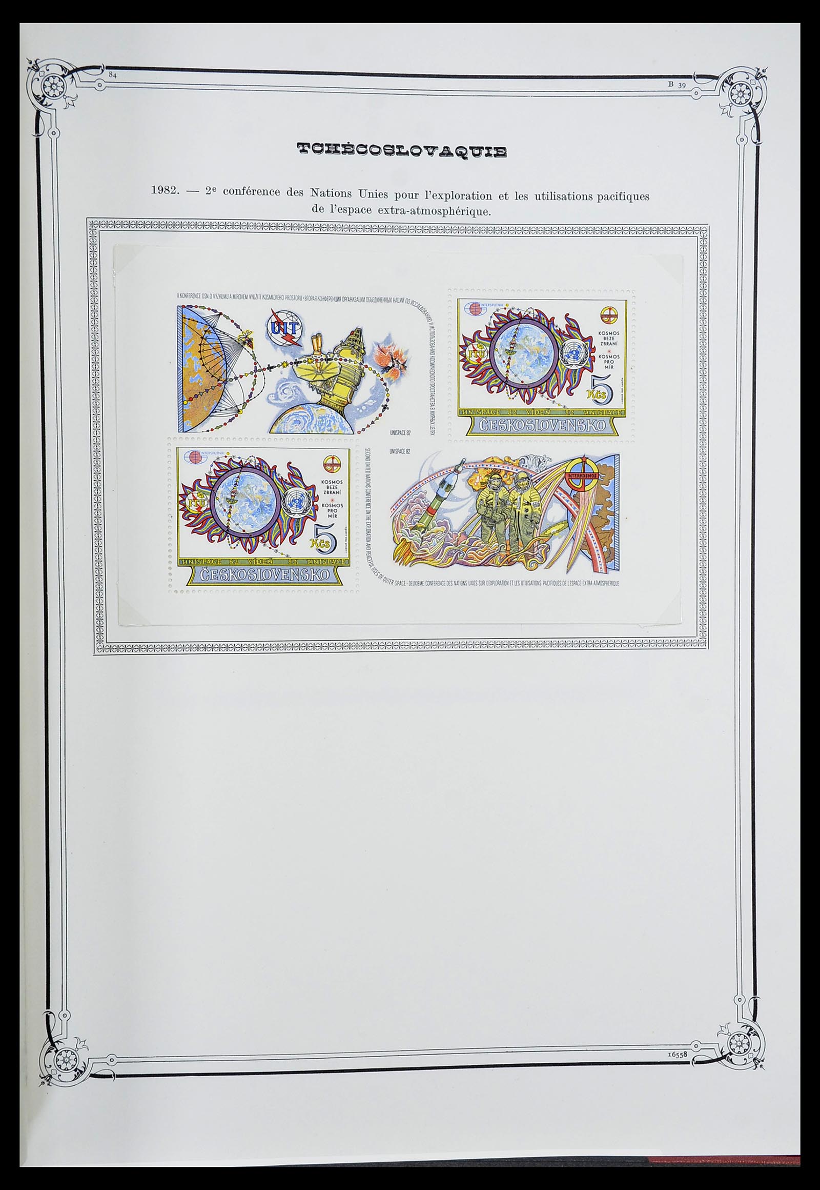 34628 051 - Postzegelverzameling 34628 Tsjechoslowakije 1918-1985.