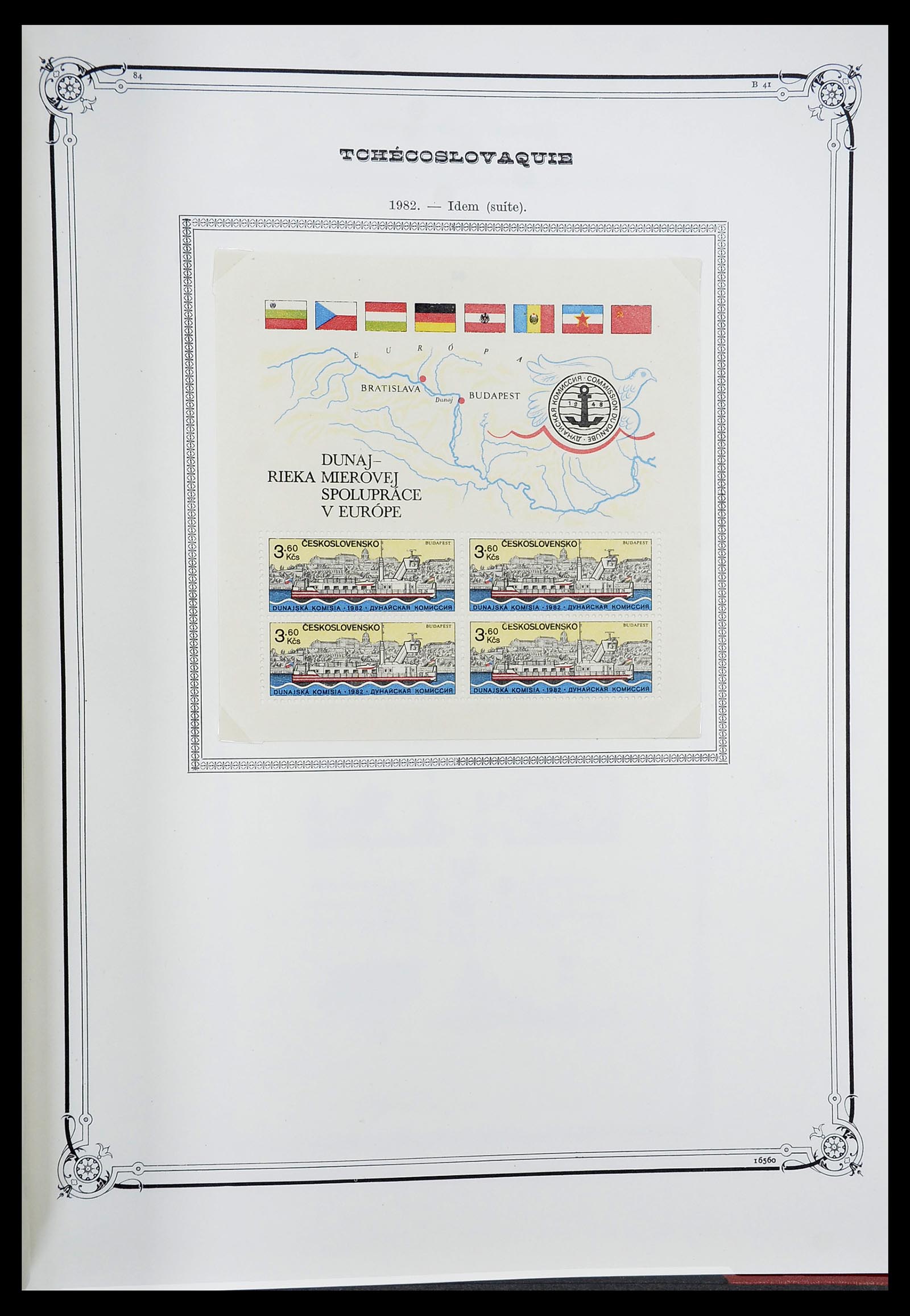 34628 053 - Postzegelverzameling 34628 Tsjechoslowakije 1918-1985.